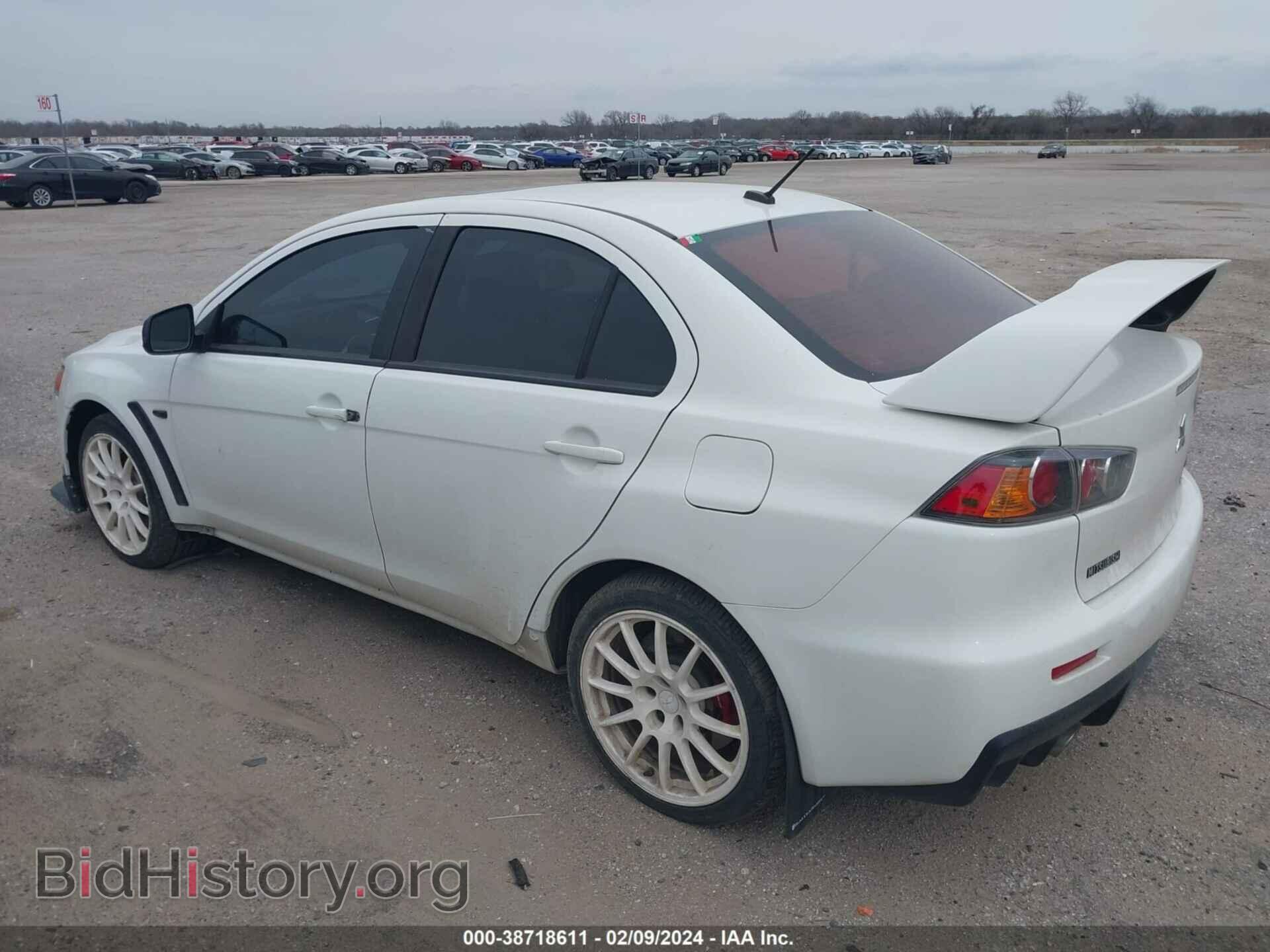 2014 MITSUBISHI LANCER EVOLUTION - VIN: JA32W8FV3EU015633 - Фото 3