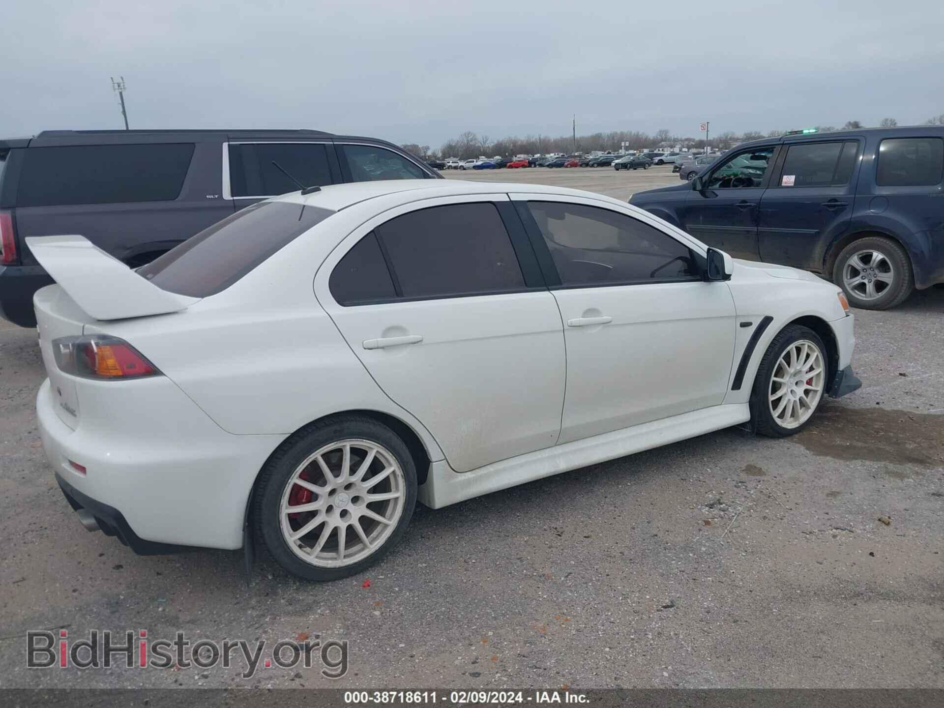 2014 MITSUBISHI LANCER EVOLUTION - VIN: JA32W8FV3EU015633 - Фото 4
