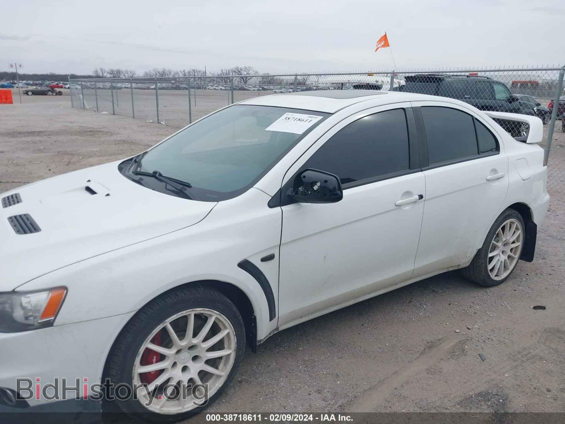 2014 MITSUBISHI LANCER EVOLUTION - VIN: JA32W8FV3EU015633 - Фото 6