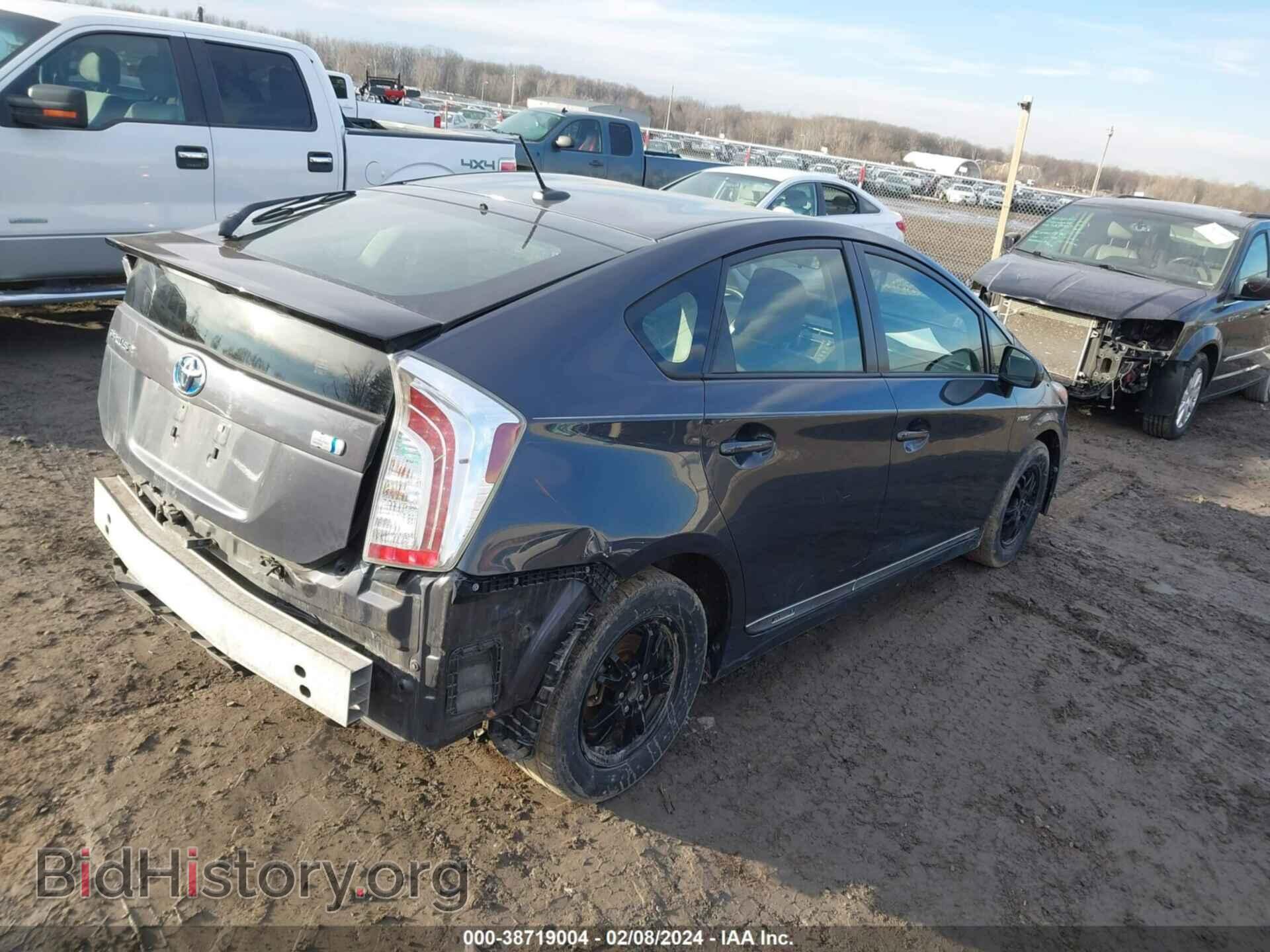 2012 TOYOTA PRIUS - VIN: JTDKN3DU5C1607017 - Фото 4