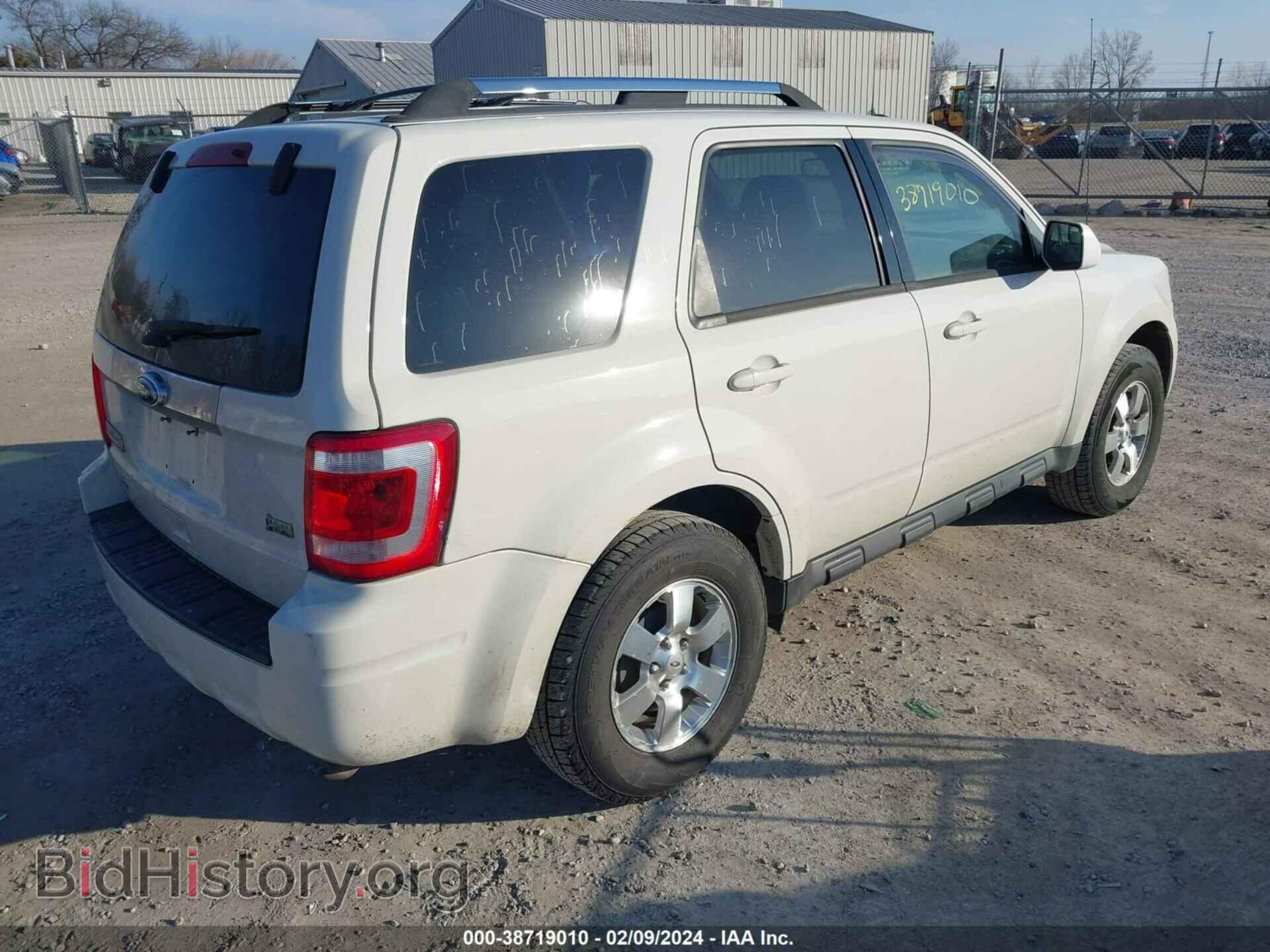 2011 FORD ESCAPE - VIN: 1FMCU0EG2BKC66758 - Фото 4