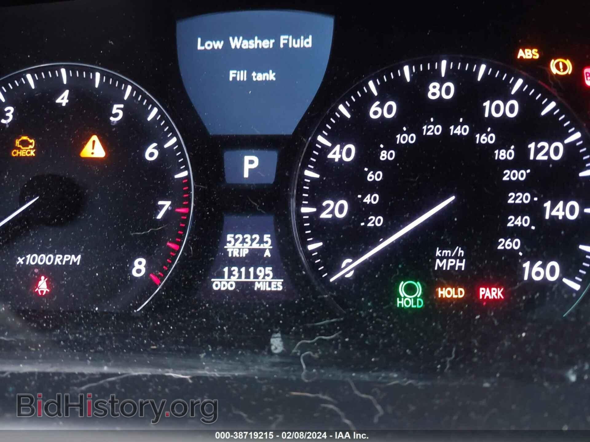2010 LEXUS LS 460 - VIN: JTHBL5EF8A5101378 - Фото 7