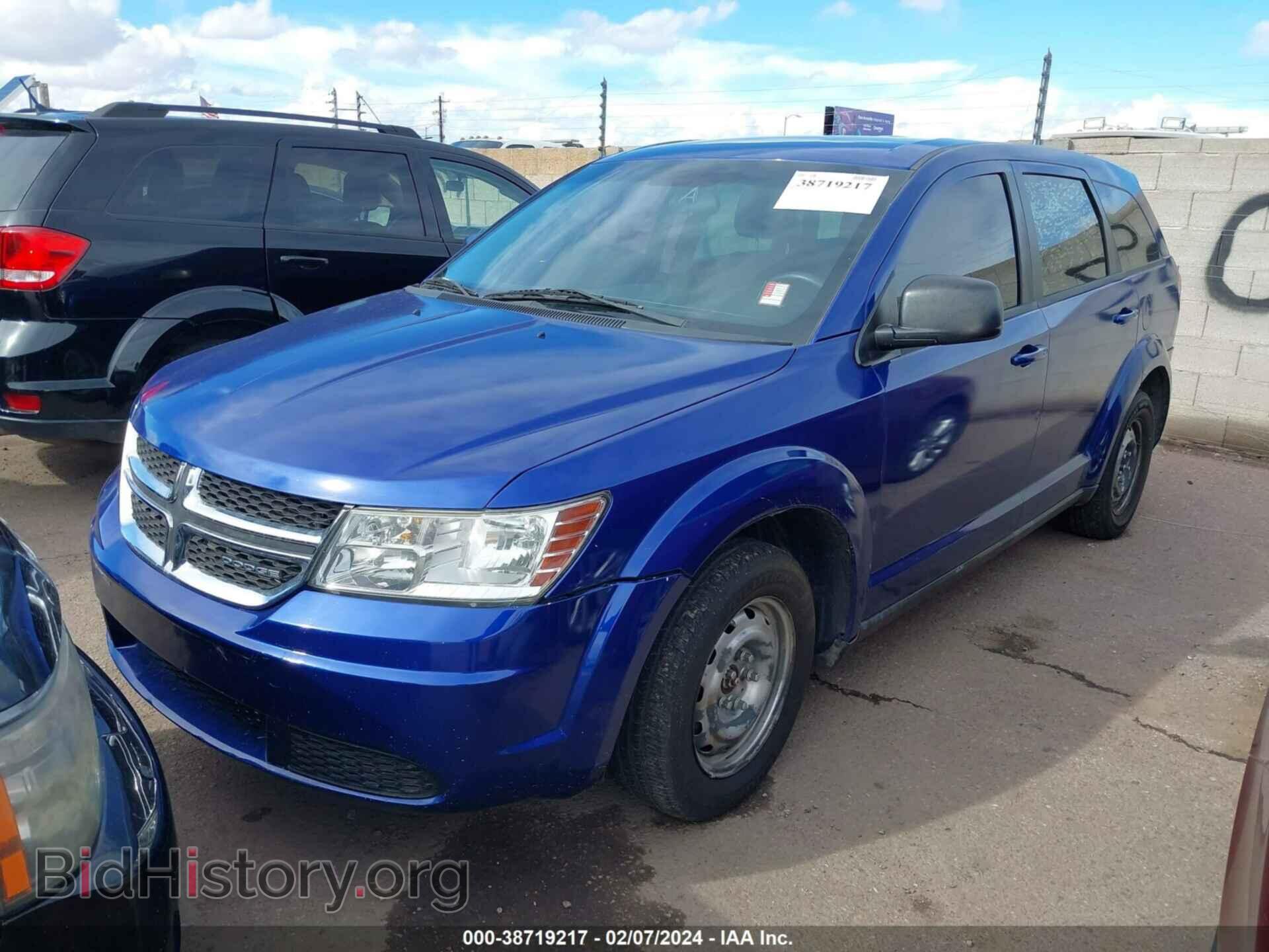 2012 DODGE JOURNEY - VIN: 3C4PDCAB2CT239142 - Фото 2