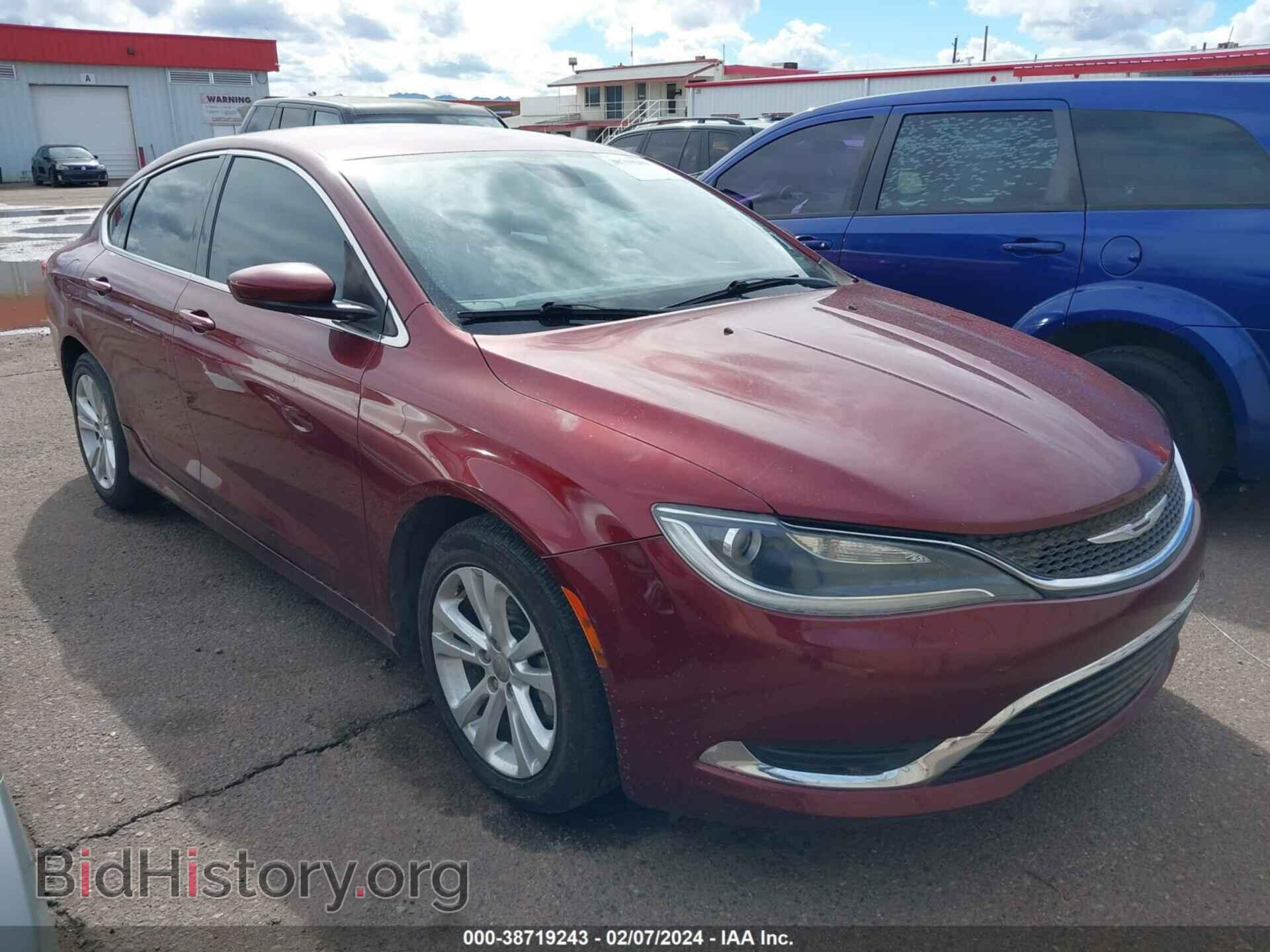Фотография 1C3CCCAB4FN521728 - CHRYSLER 200 2015