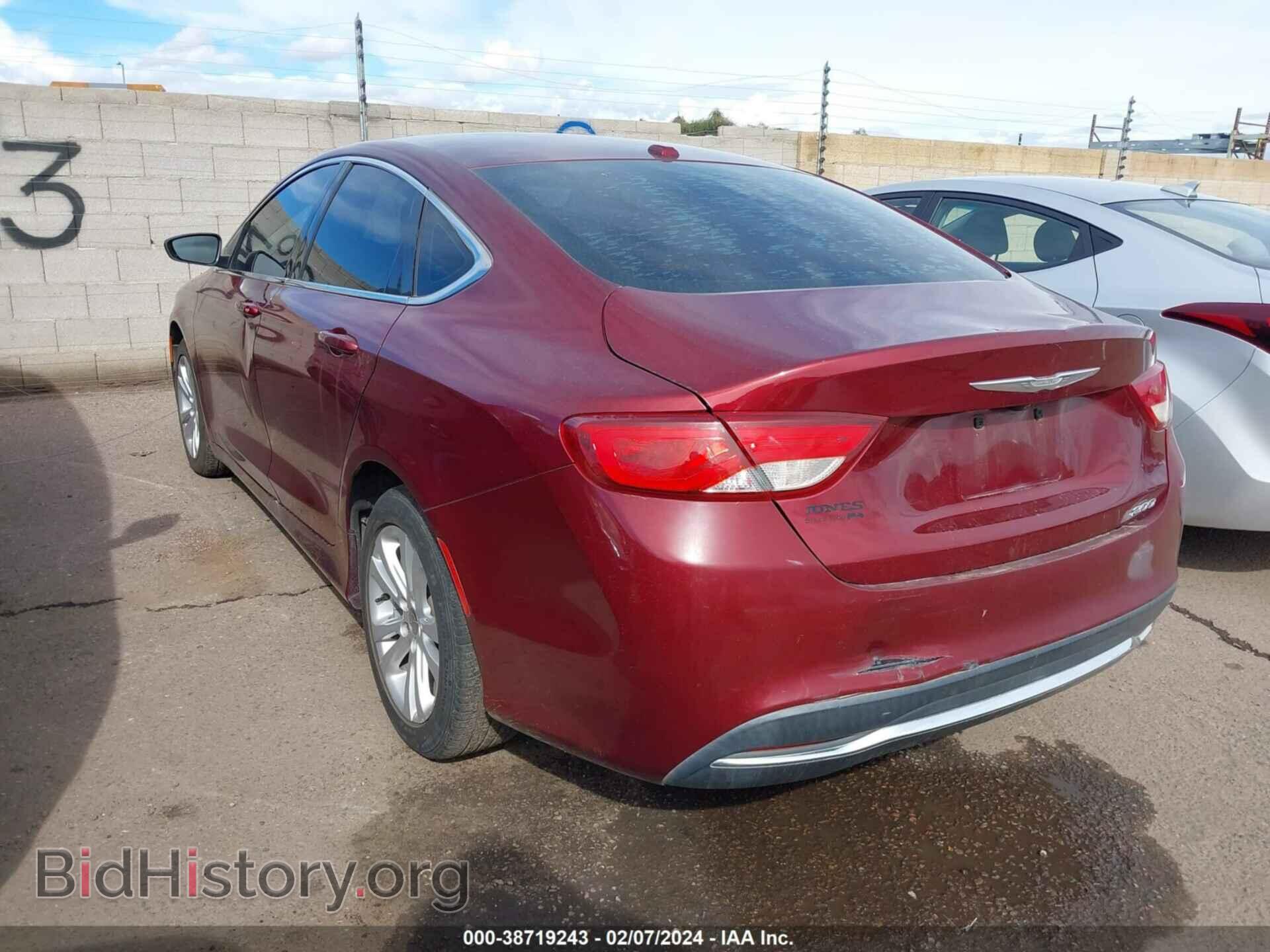 2015 CHRYSLER 200 - VIN: 1C3CCCAB4FN521728 - Фото 3