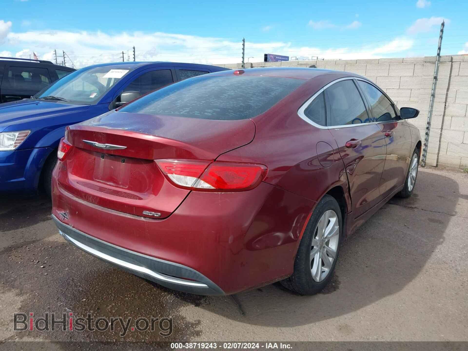 2015 CHRYSLER 200 - VIN: 1C3CCCAB4FN521728 - Фото 4