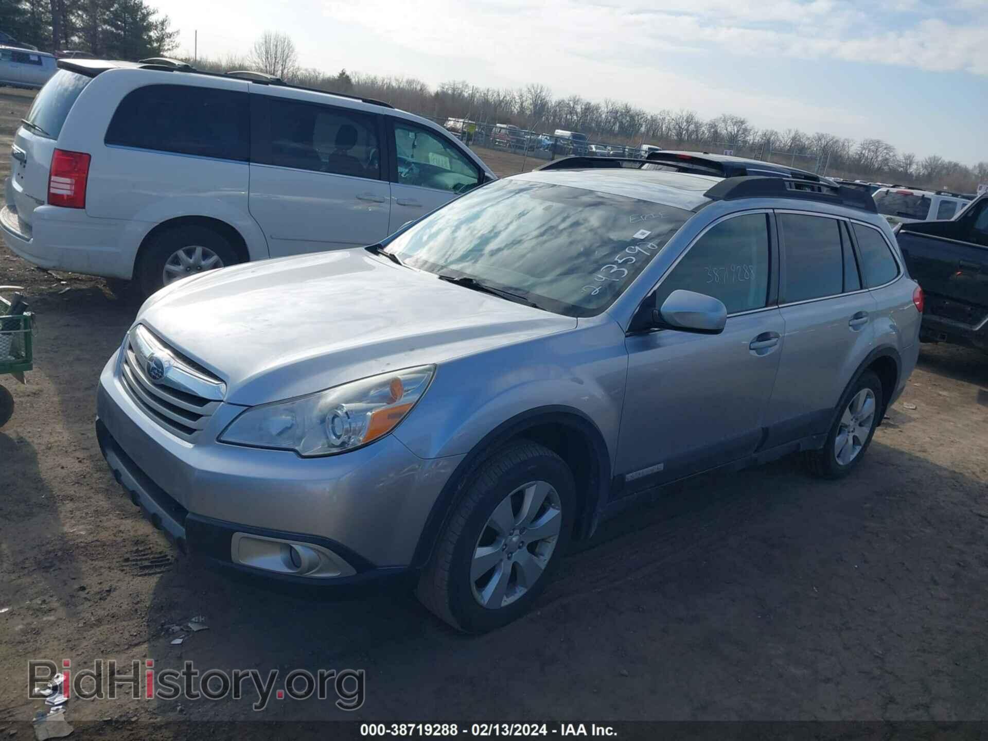 2012 SUBARU OUTBACK - VIN: 4S4BRBGC2C3243592 - Фото 2