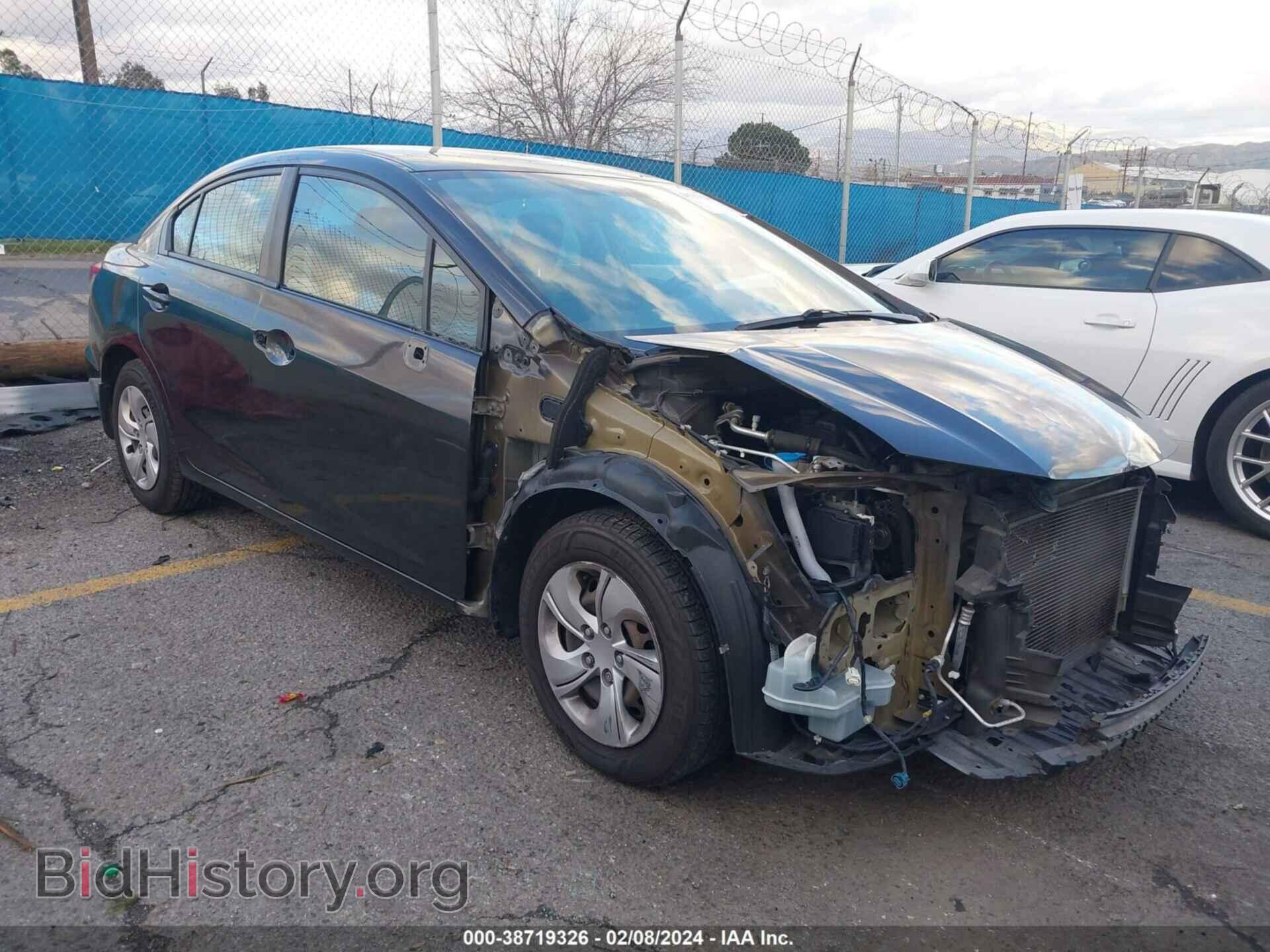 Фотография 2HGFB2F51EH528427 - HONDA CIVIC 2014
