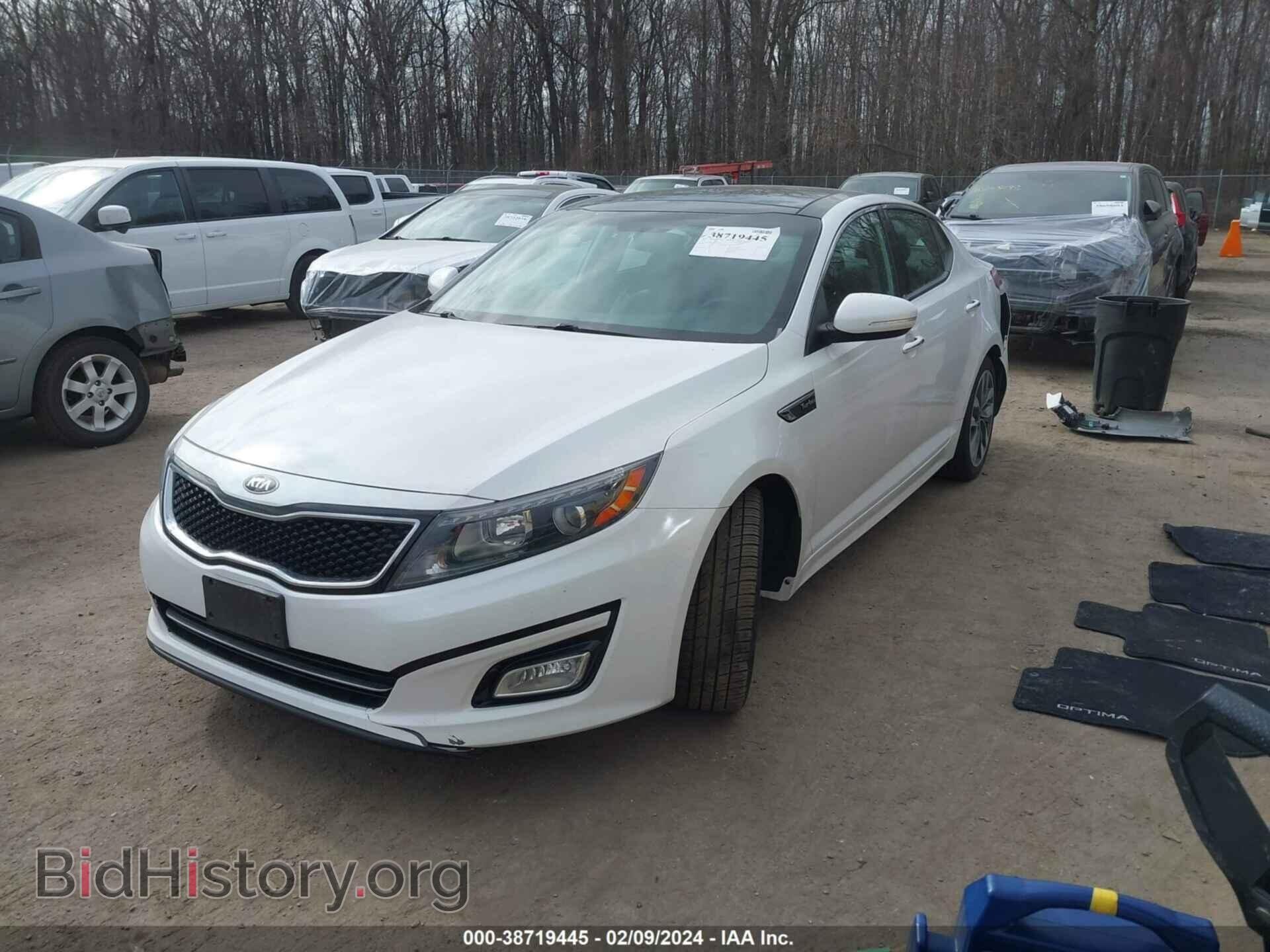2015 KIA OPTIMA - VIN: 5XXGR4A61FG408285 - Фото 2