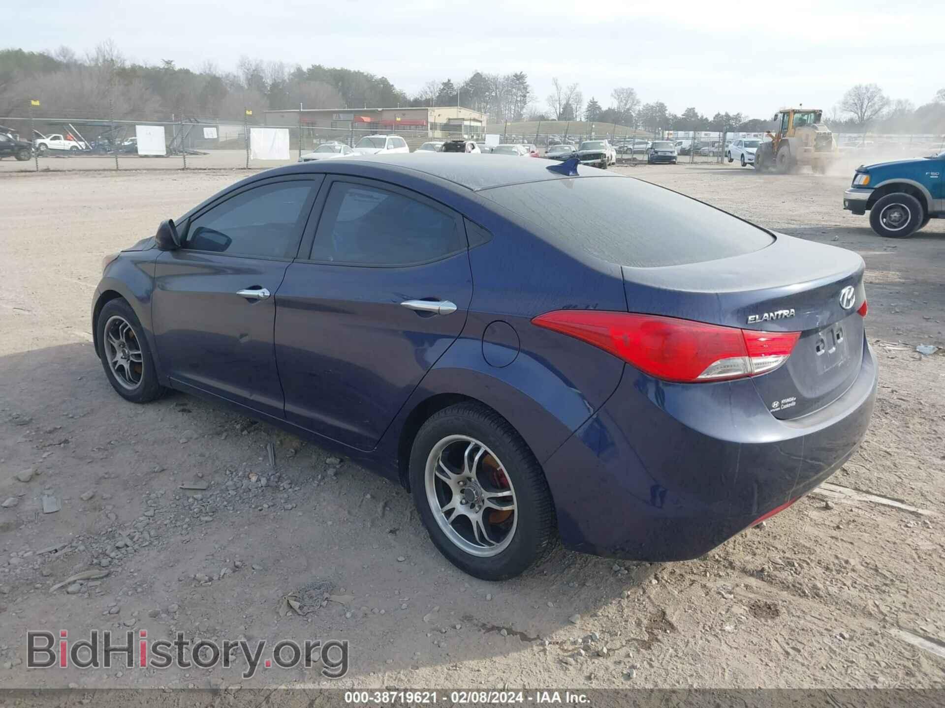 2012 HYUNDAI ELANTRA - VIN: 5NPDH4AEXCH085111 - Фото 3