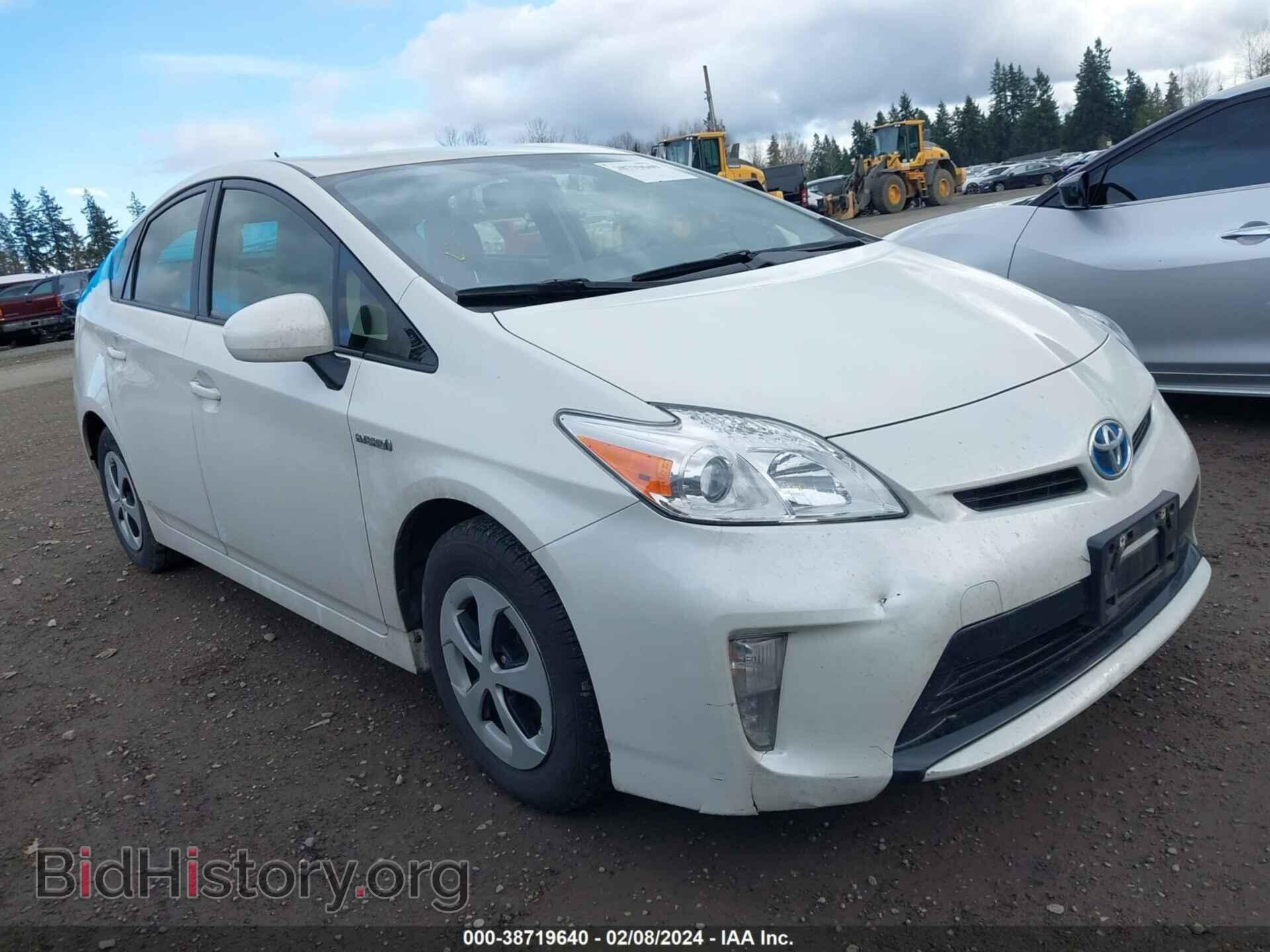 Фотография JTDKN3DU8F1915304 - TOYOTA PRIUS 2015