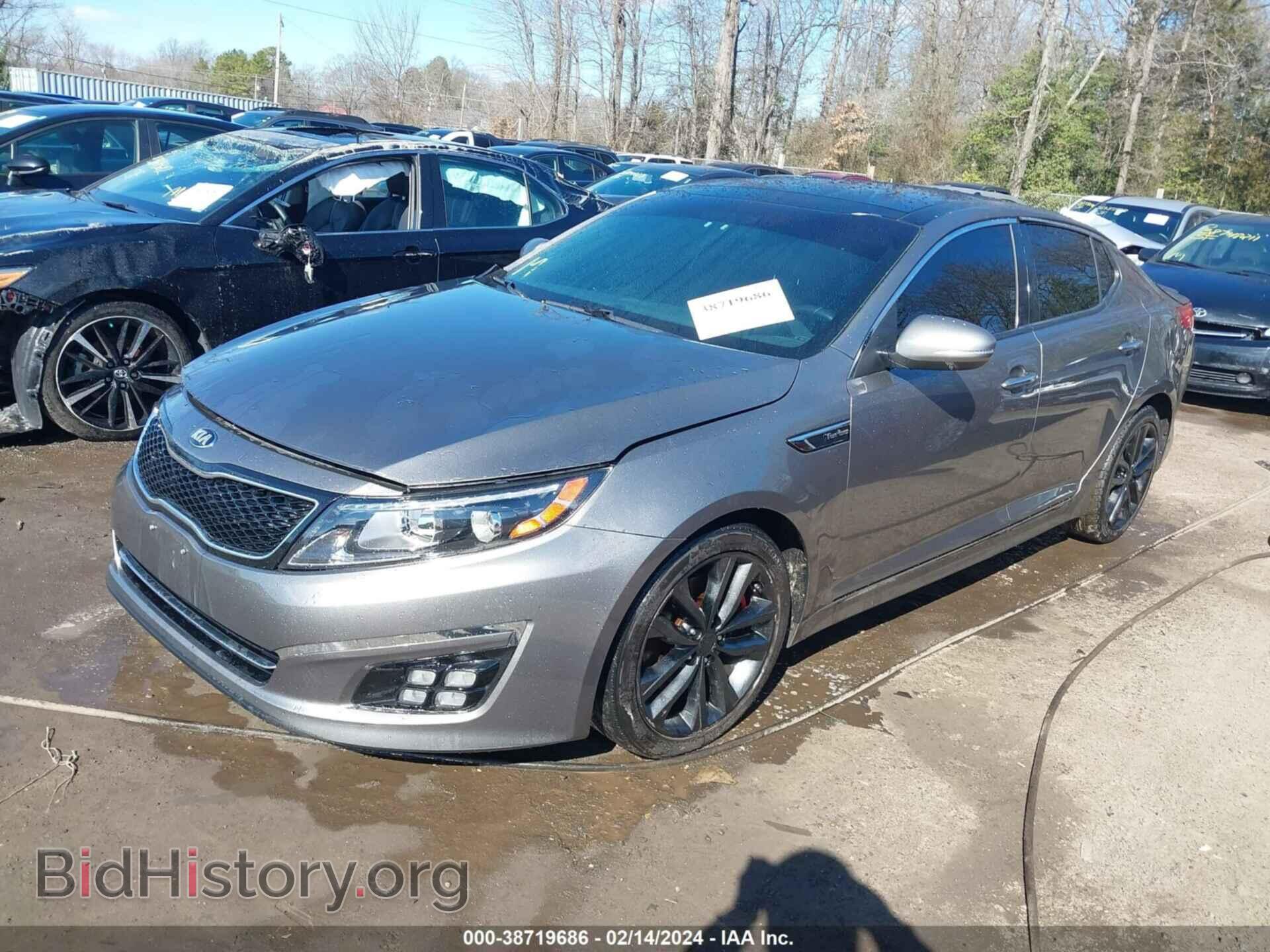 2015 KIA OPTIMA - VIN: 5XXGR4A60FG358043 - Фото 2
