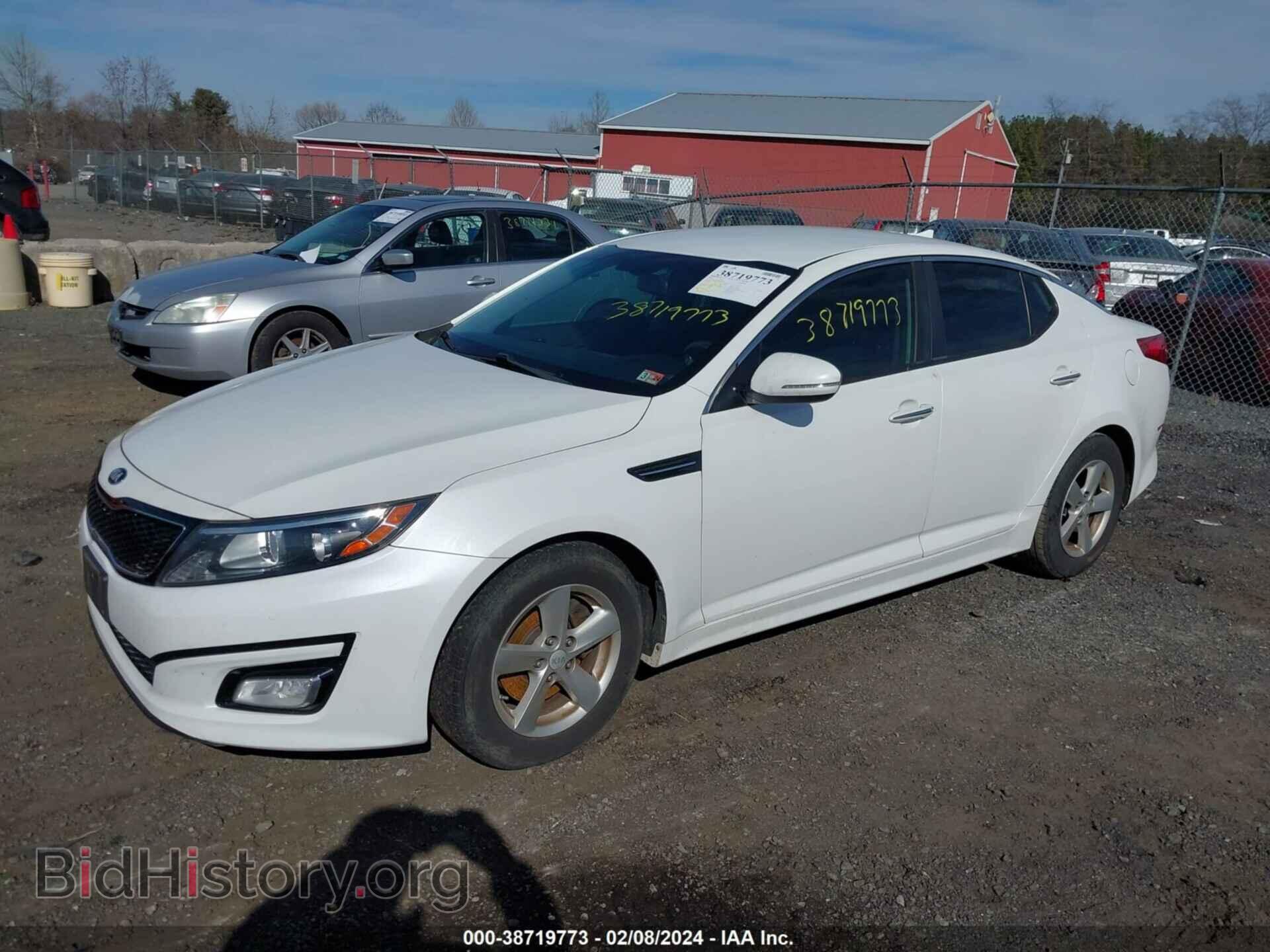 2015 KIA OPTIMA - VIN: KNAGM4A70F5565881 - Фото 2