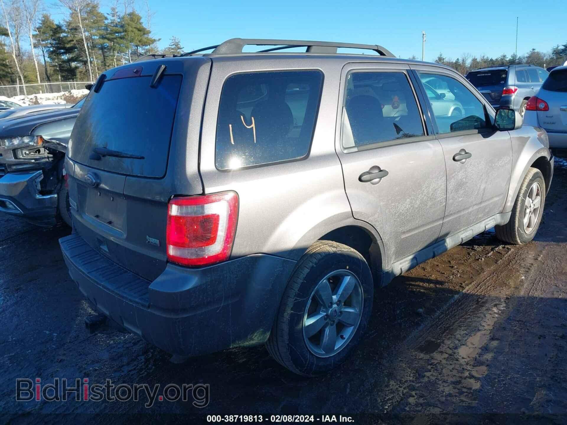 2012 FORD ESCAPE - VIN: 1FMCU9DG8CKC58655 - Фото 4