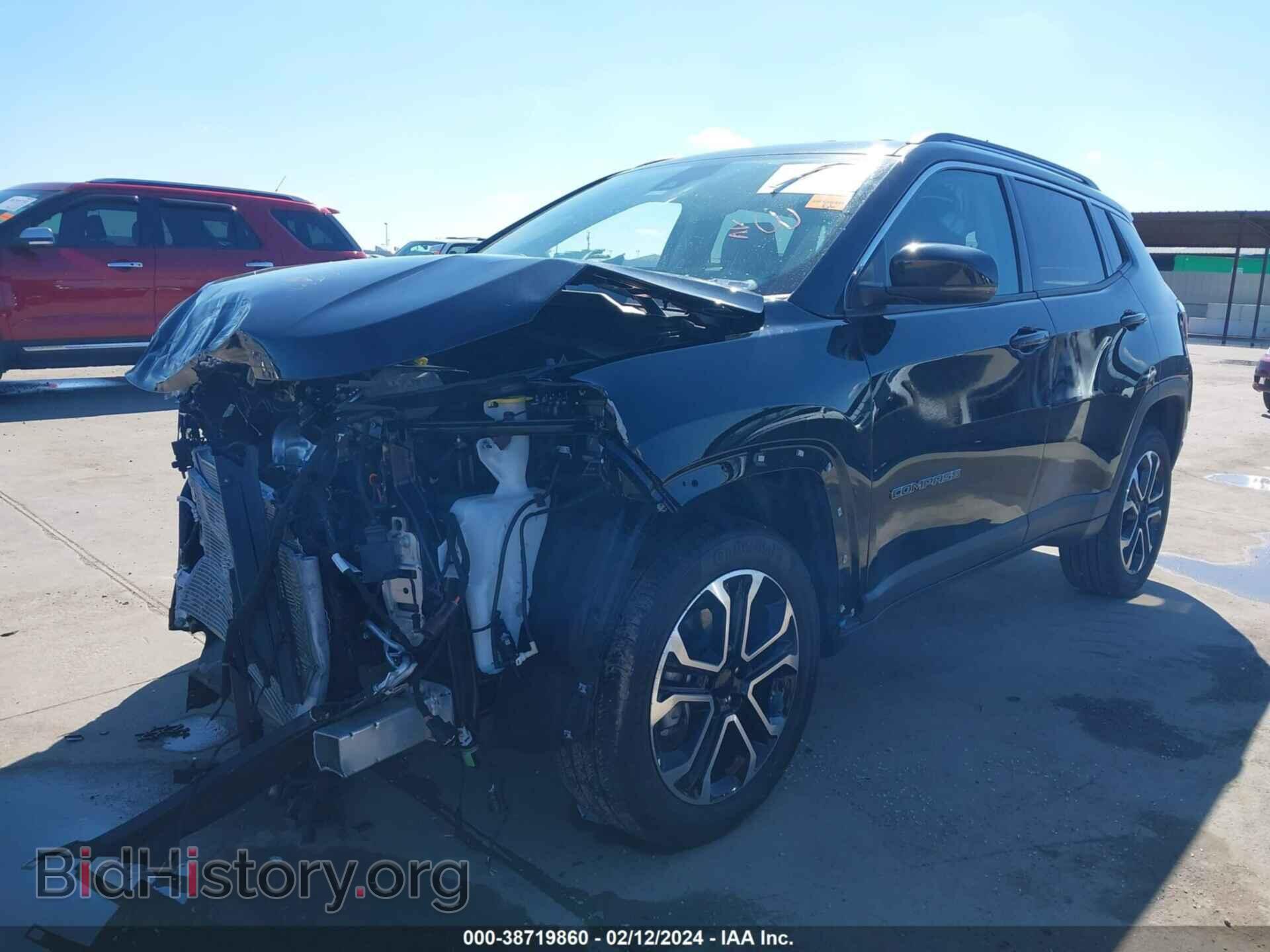 2022 JEEP COMPASS - VIN: 3C4NJDCB5NT227816 - Фото 2