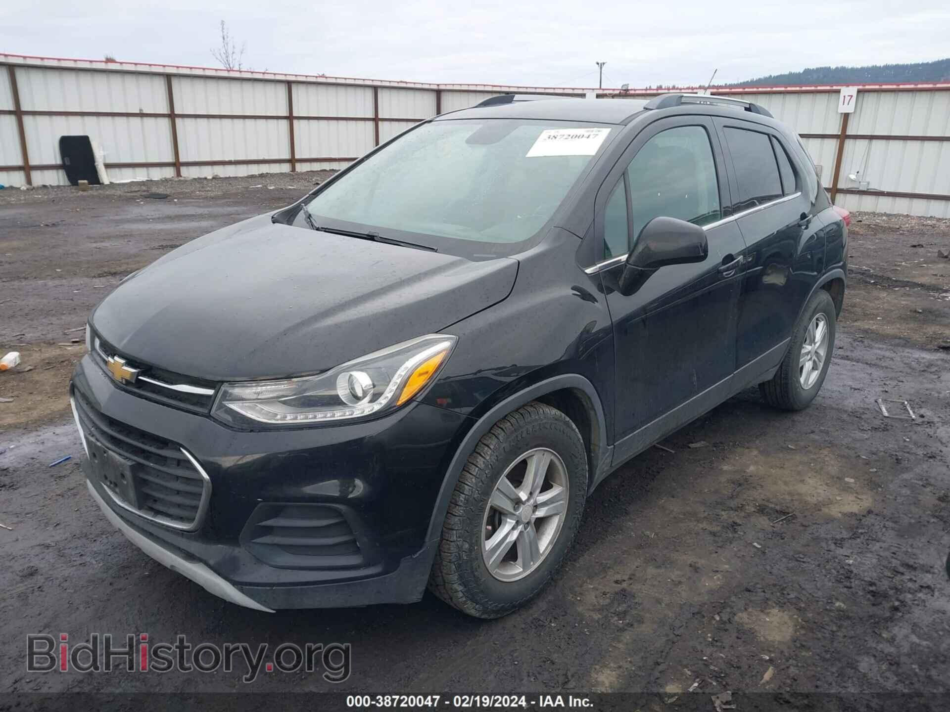 2017 CHEVROLET TRAX - VIN: 3GNCJLSB2HL143516 - Фото 2