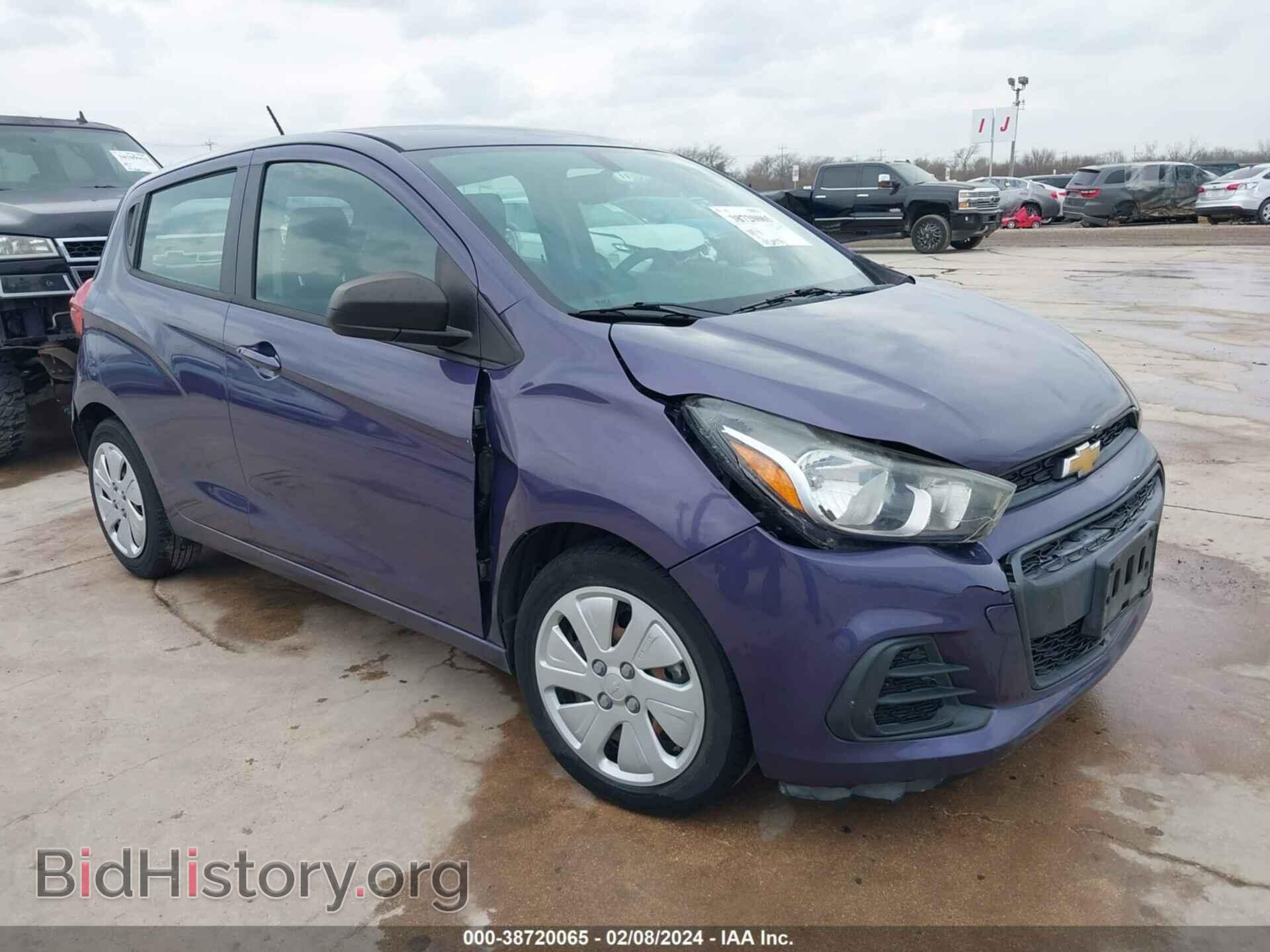 Фотография KL8CB6SA1HC729434 - CHEVROLET SPARK 2017