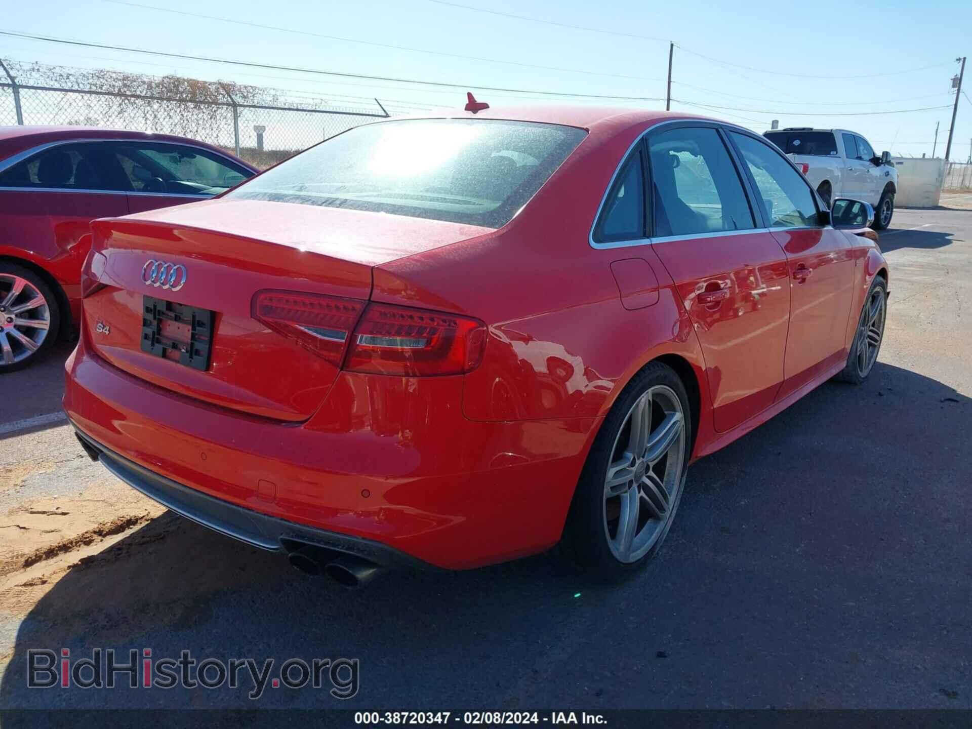 2014 AUDI S4 - VIN: WAUBGAFLXEA081423 - Фото 4