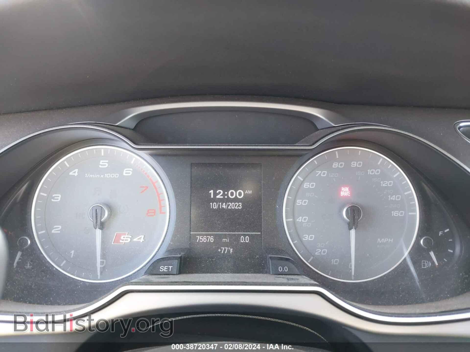 2014 AUDI S4 - VIN: WAUBGAFLXEA081423 - Фото 7
