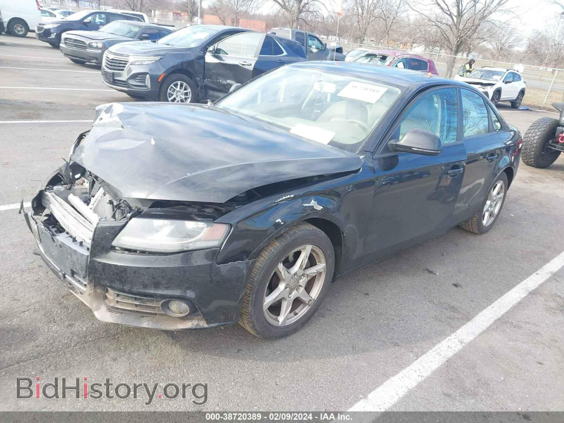 2009 AUDI A4 - VIN: WAULF78K29N016868 - Фото 2
