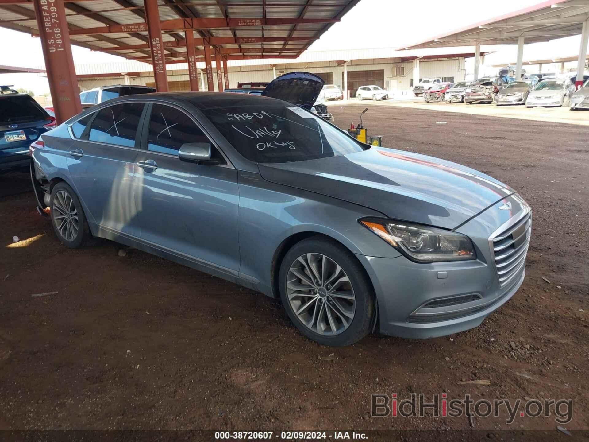 Photo KMHGN4JE9FU072832 - HYUNDAI GENESIS 2015