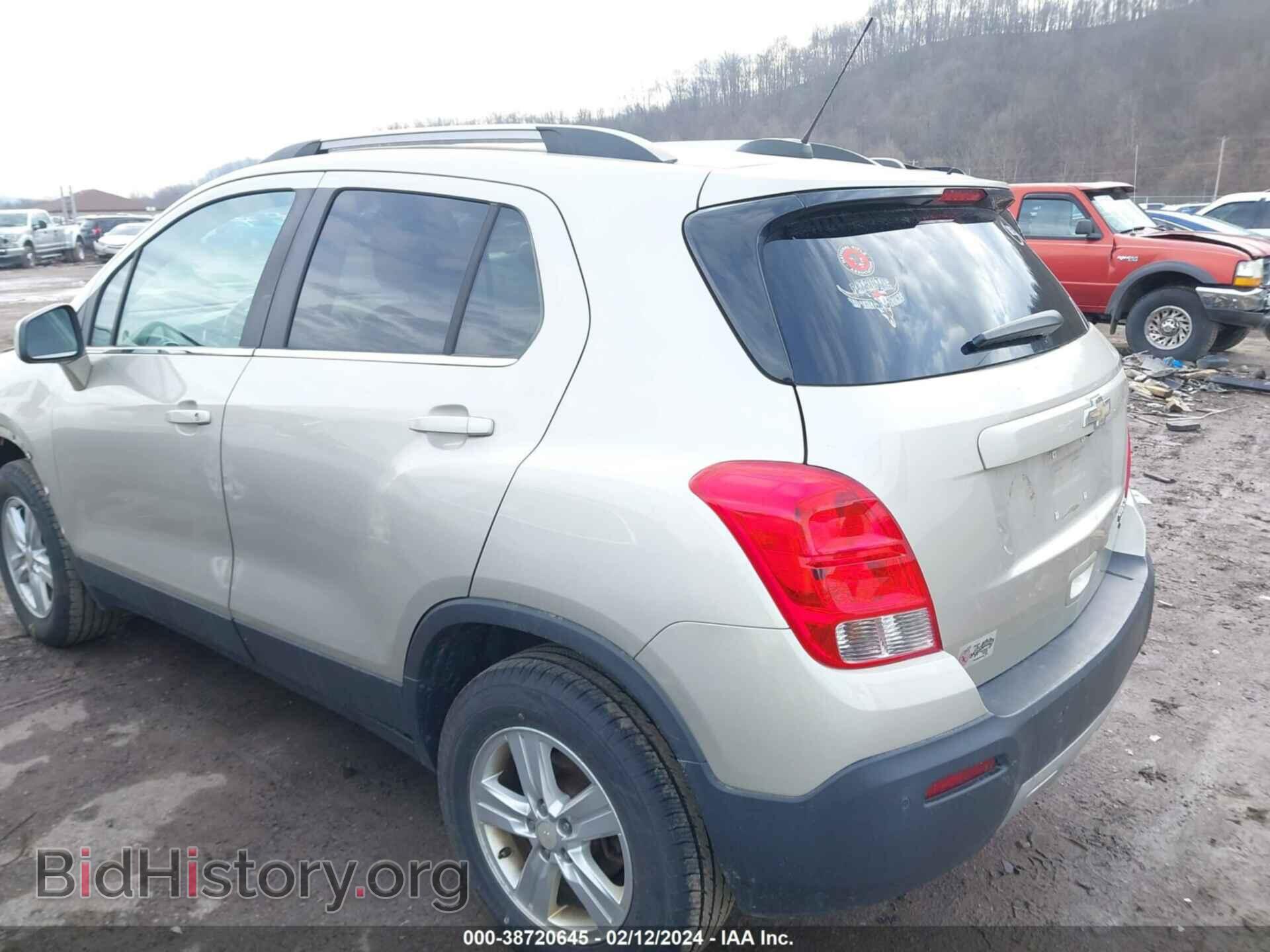 2016 CHEVROLET TRAX - VIN: 3GNCJPSB4GL270600 - Фото 3
