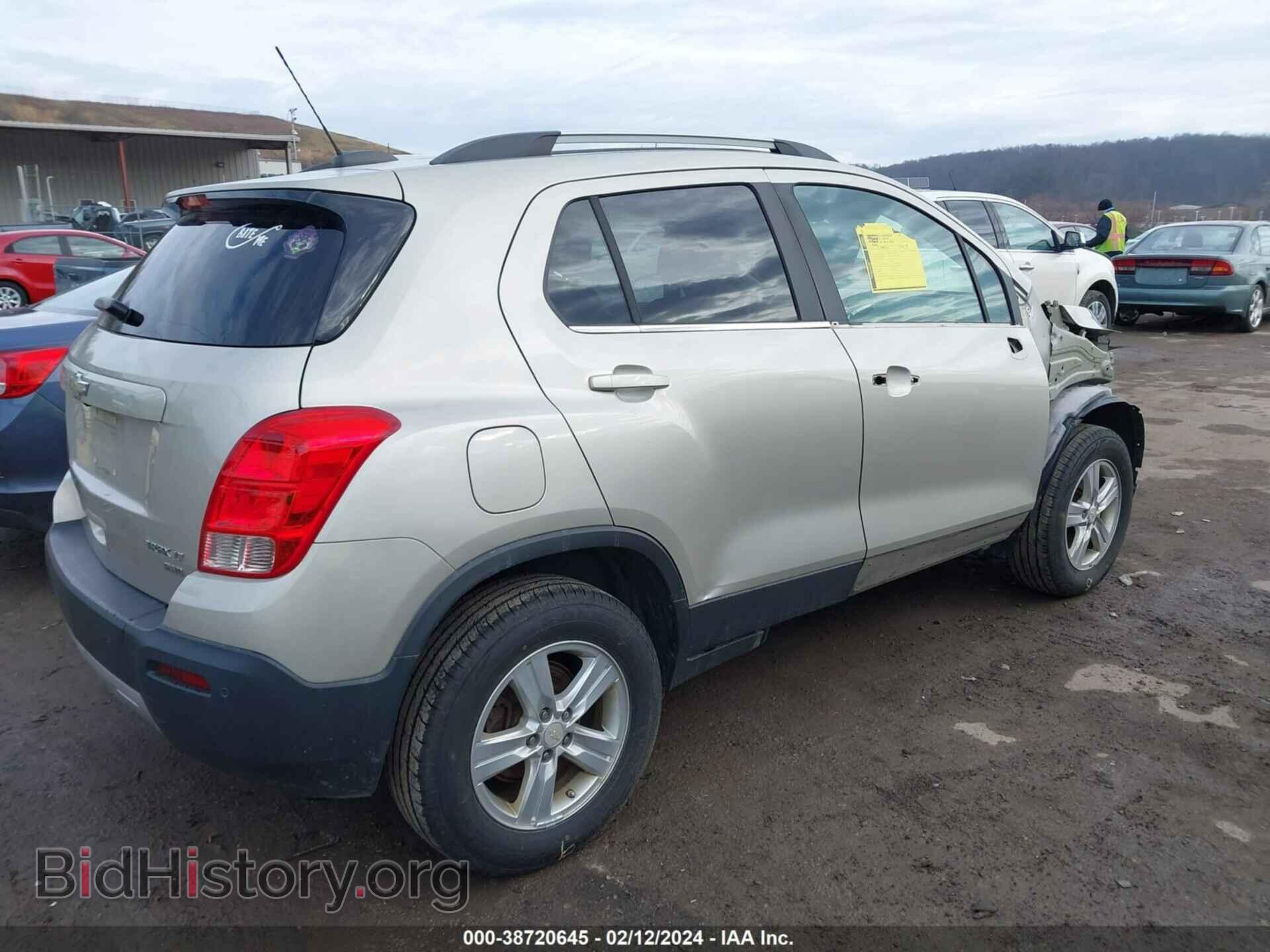 2016 CHEVROLET TRAX - VIN: 3GNCJPSB4GL270600 - Фото 4