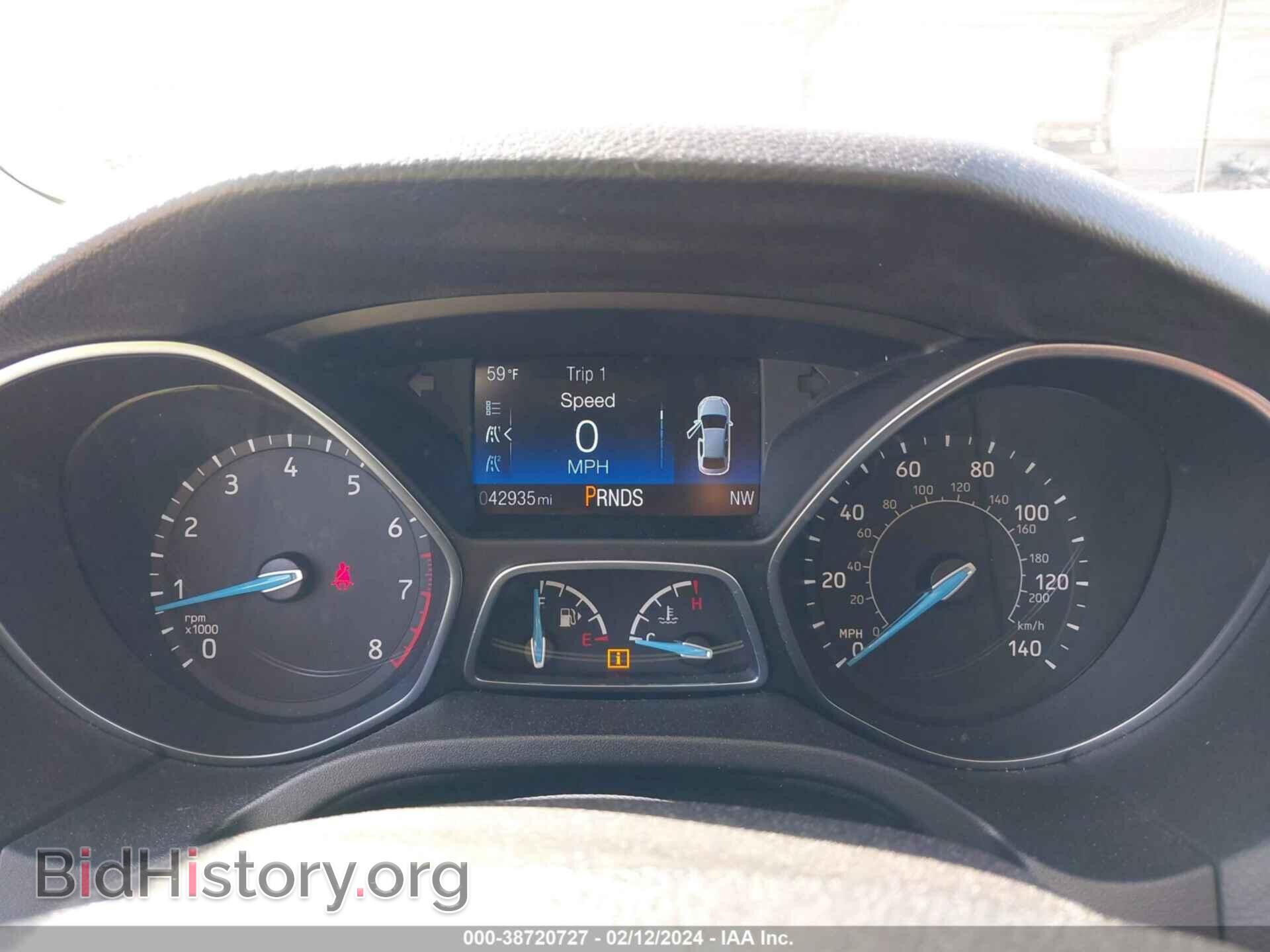 2018 FORD FOCUS - VIN: 1FADP3FE1JL226815 - Фото 7