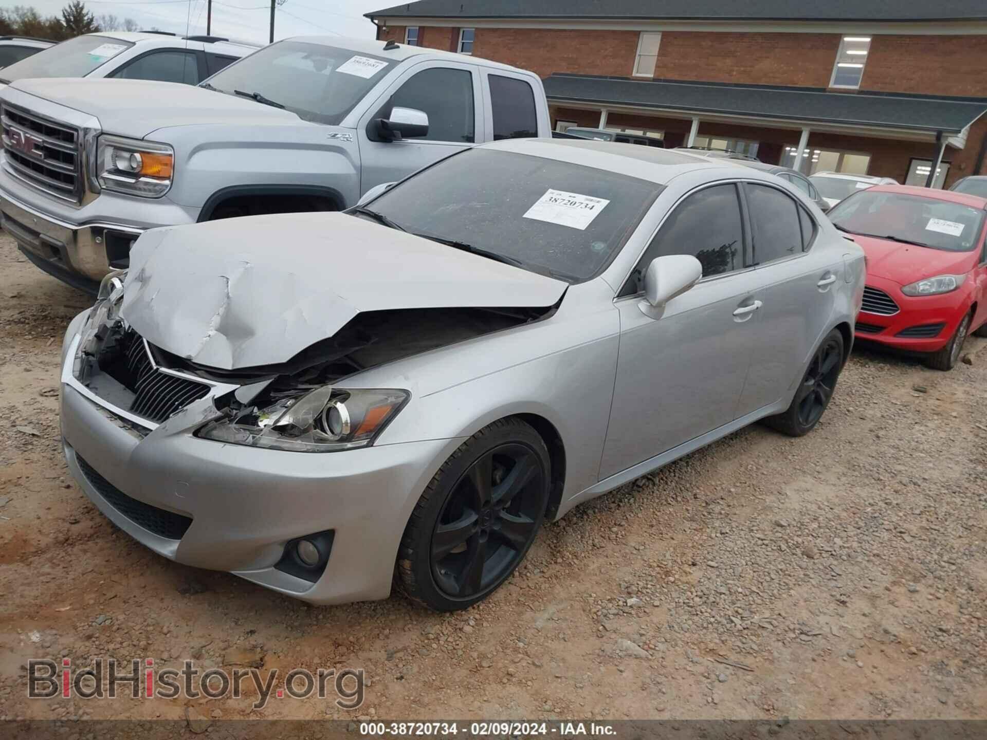 2011 LEXUS IS 250 - VIN: JTHBF5C26B5141550 - Фото 2