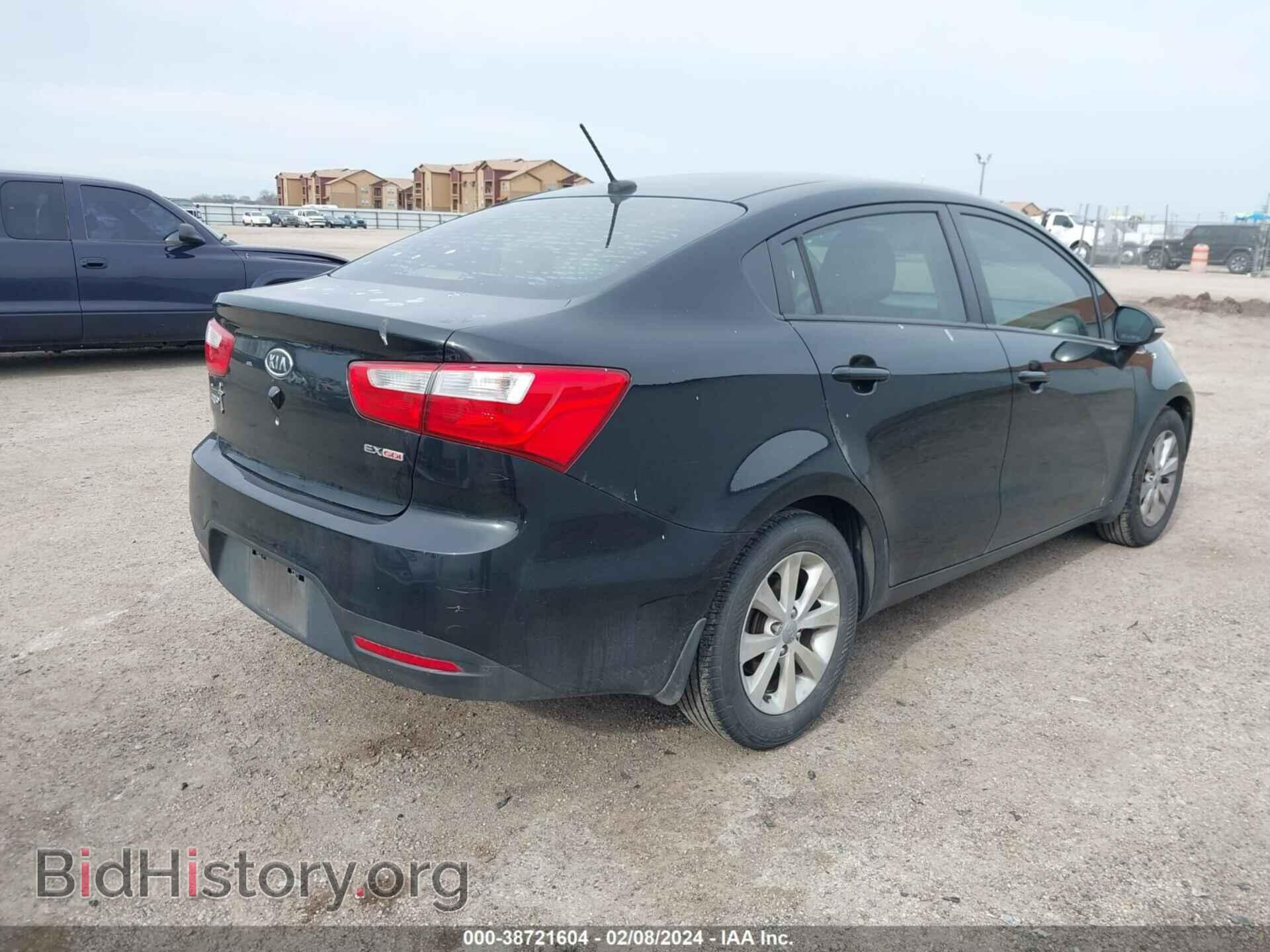 2012 KIA RIO - VIN: KNADN4A33C6083232 - Фото 4