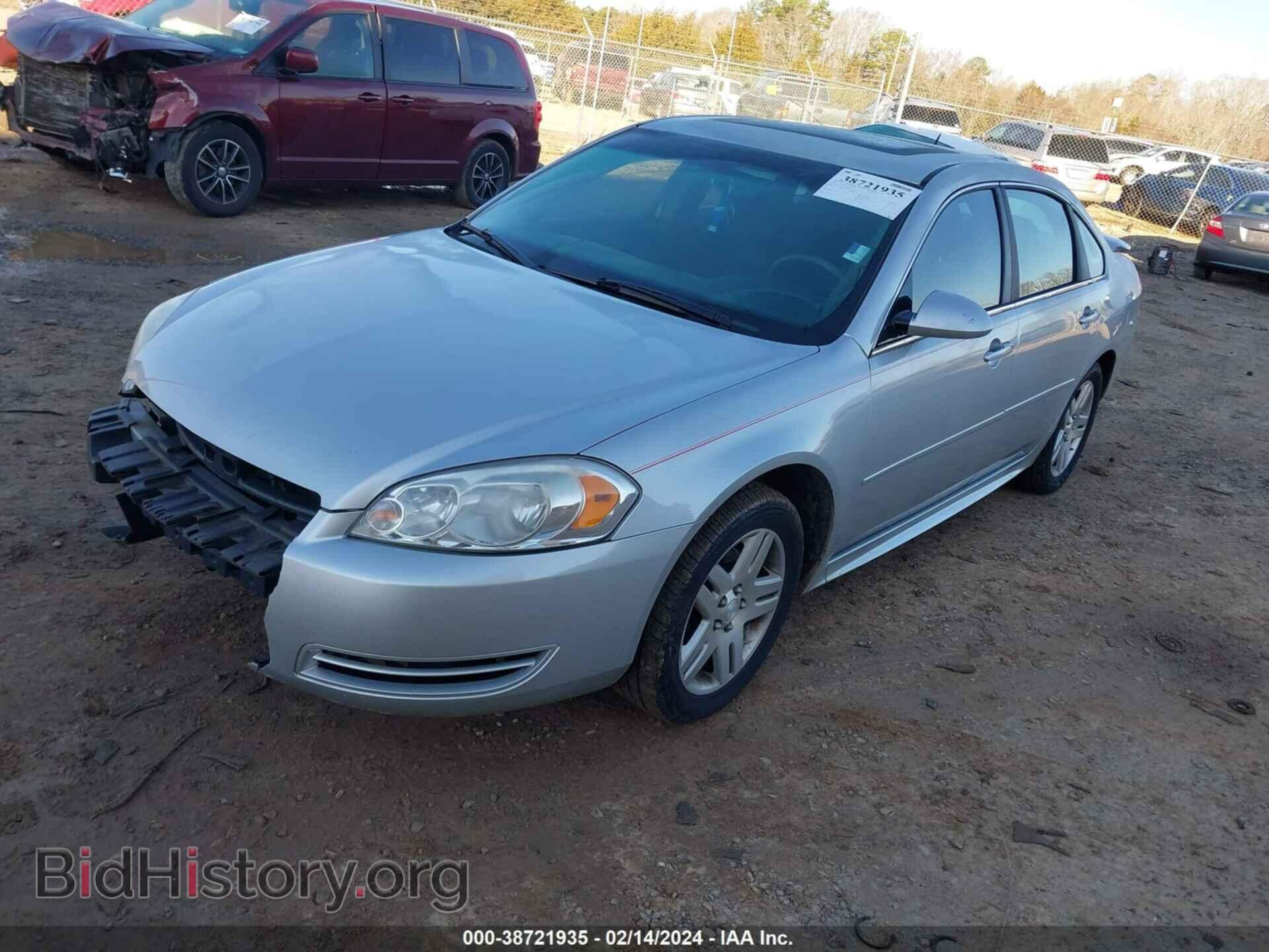 2012 CHEVROLET IMPALA - VIN: 2G1WG5E33C1225357 - Фото 2