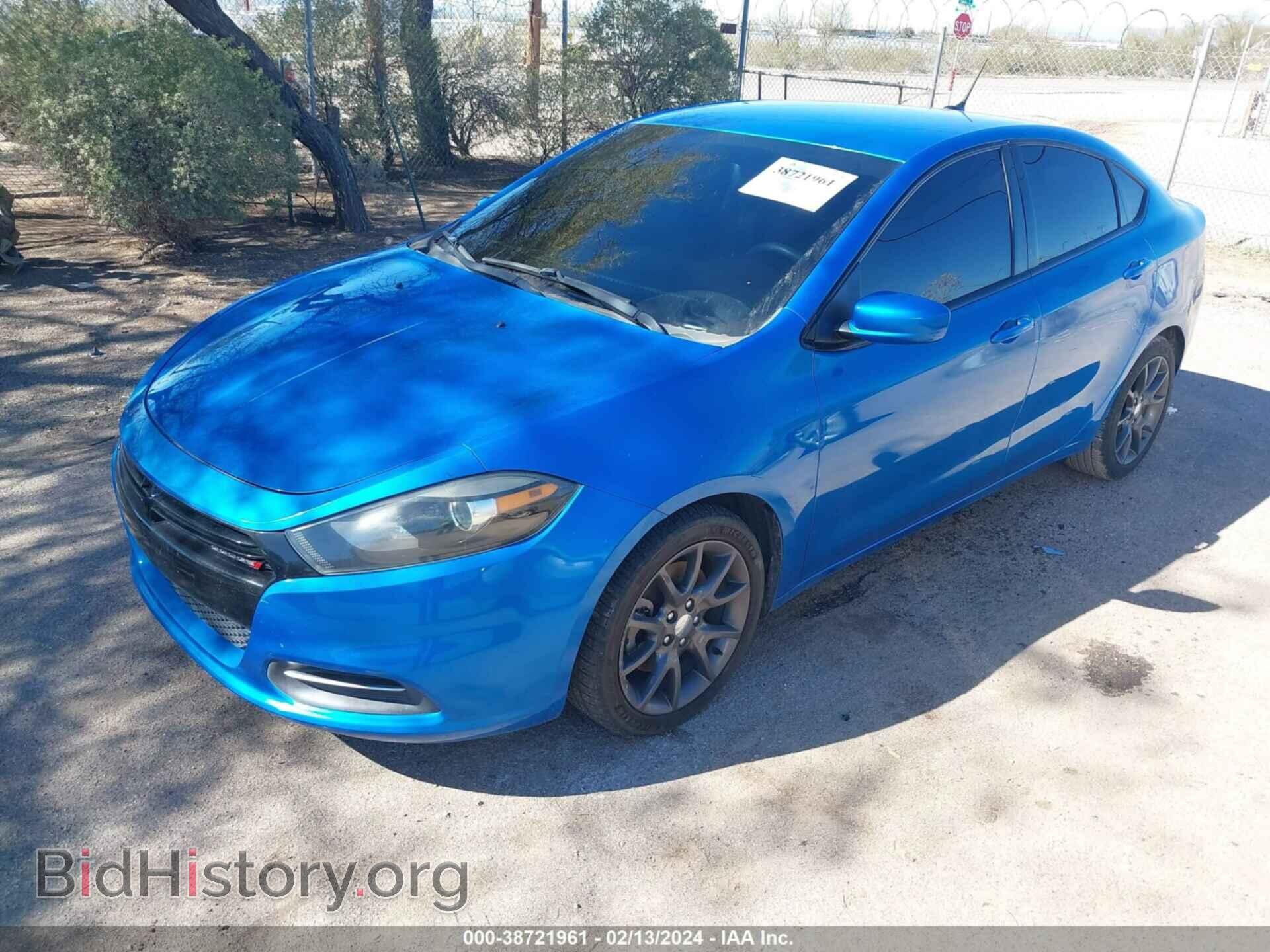 2016 DODGE DART - VIN: 1C3CDFAA7GD548998 - Фото 2
