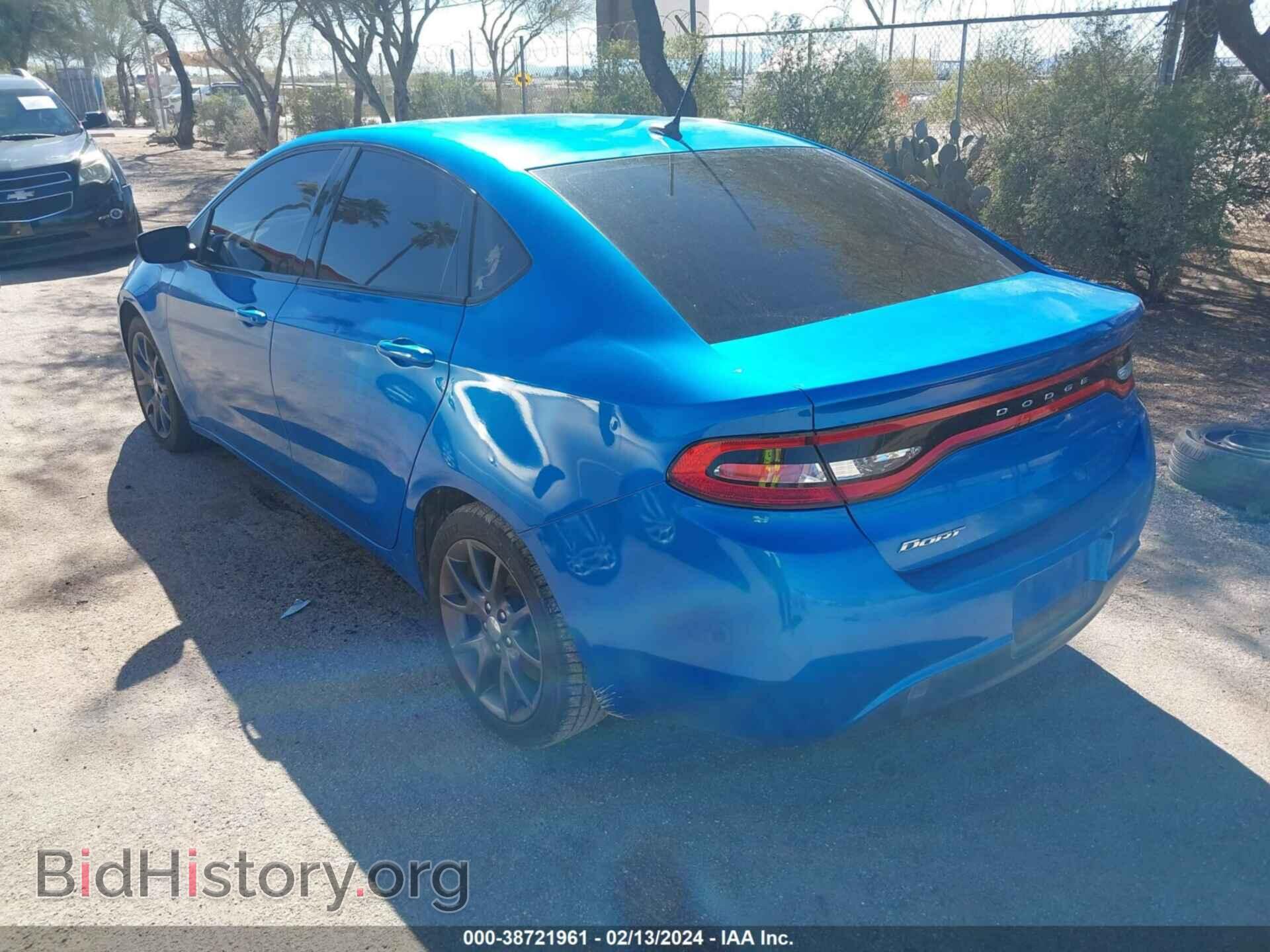 2016 DODGE DART - VIN: 1C3CDFAA7GD548998 - Фото 3