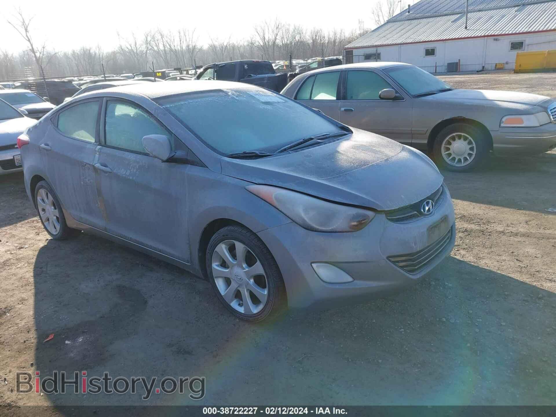 Фотография KMHDH4AE8CU496511 - HYUNDAI ELANTRA 2012