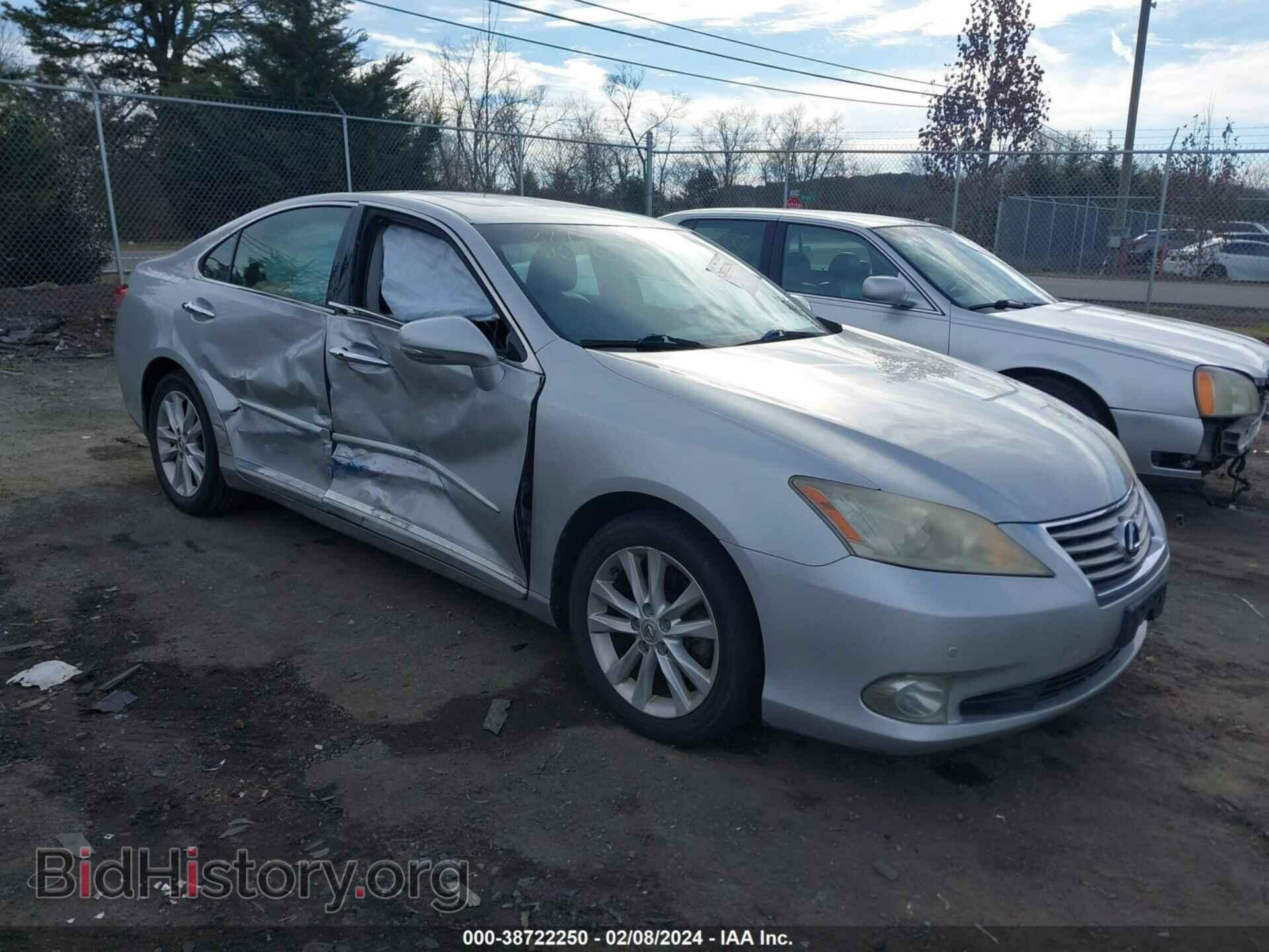 Photo JTHBK1EG7B2441838 - LEXUS ES 350 2011