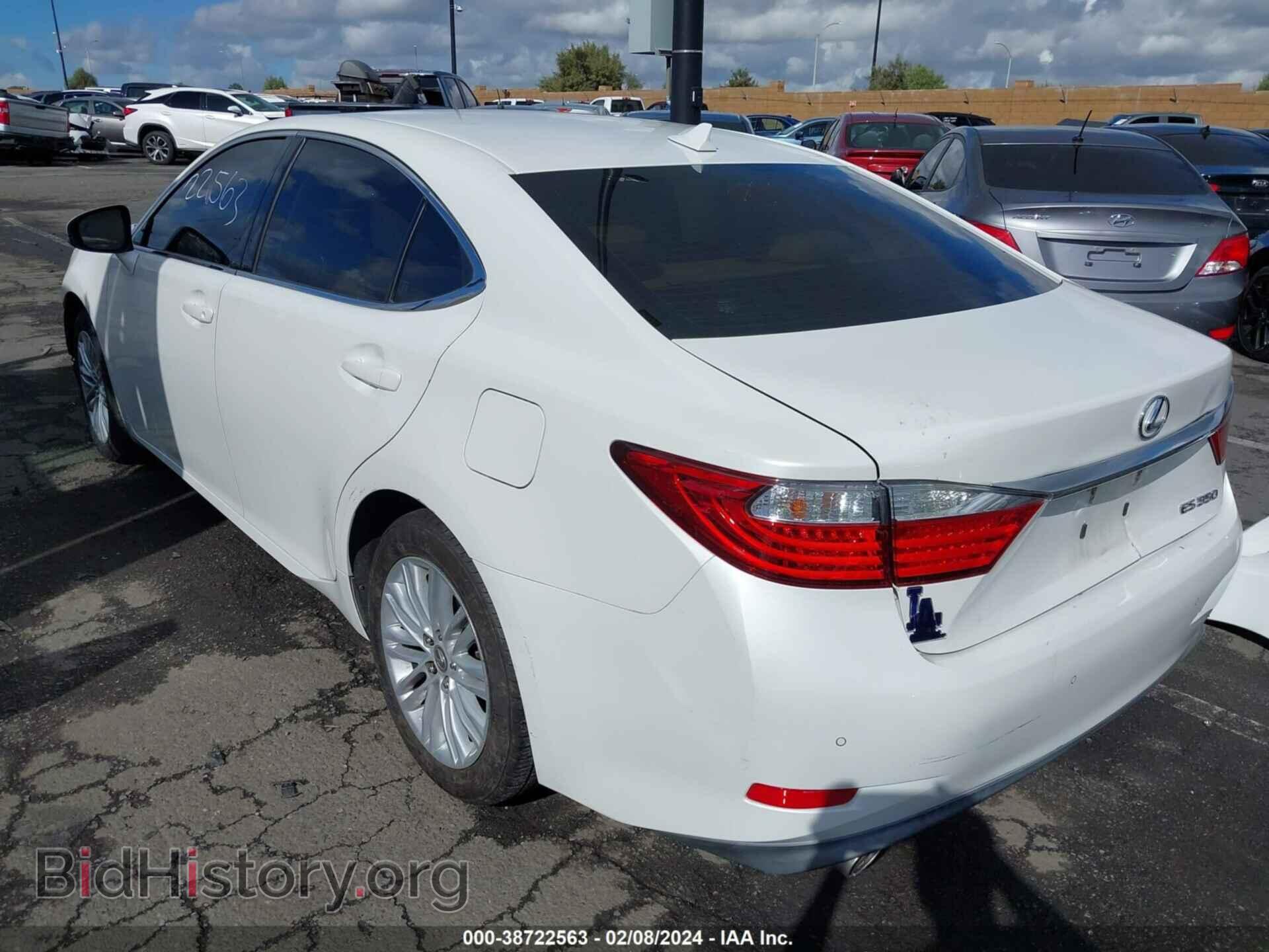 2014 LEXUS ES 350 - VIN: JTHBK1GG8E2092495 - Фото 3