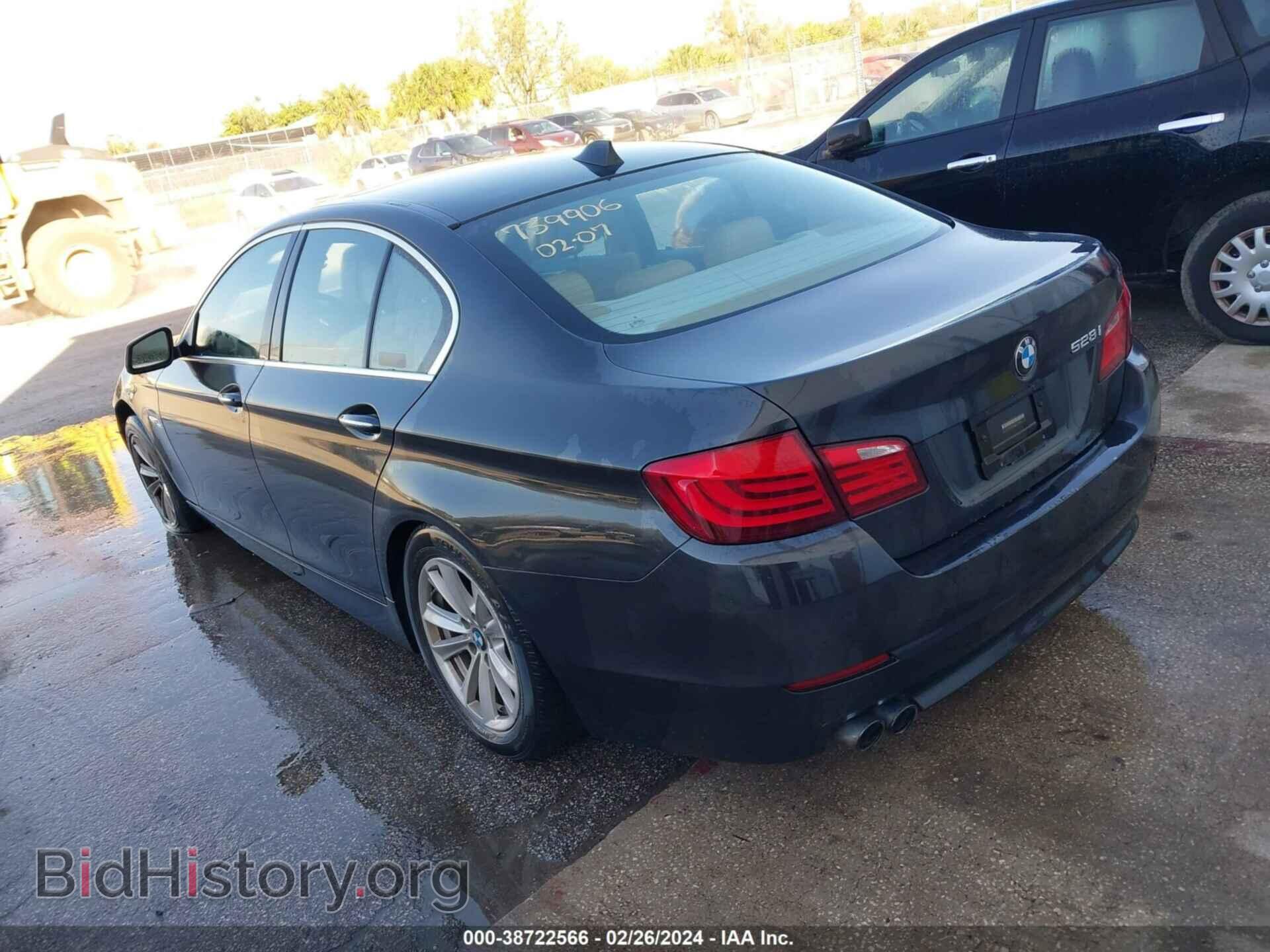 2011 BMW 528I - VIN: WBAFR1C5XBC739906 - Фото 3