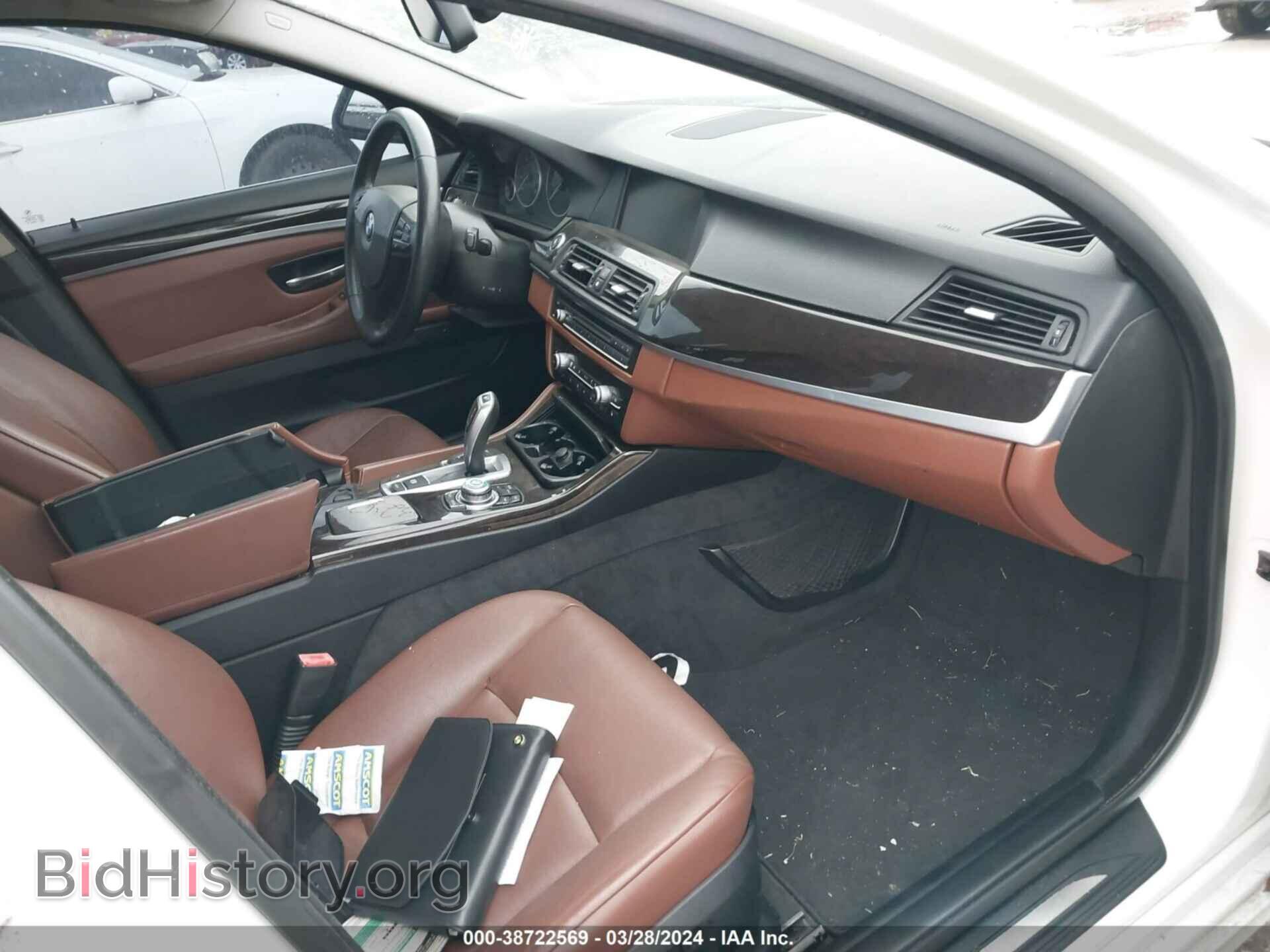2013 BMW 528I - VIN: WBAXG5C58DDY33247 - Фото 5