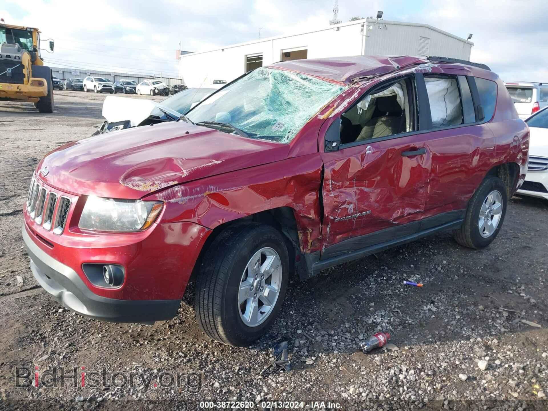 2015 JEEP COMPASS - VIN: 1C4NJCBA5FD418727 - Фото 2