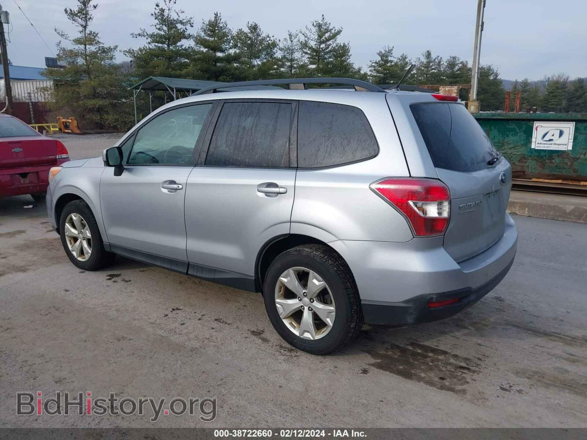 2014 SUBARU FORESTER - VIN: JF2SJADC4EH484345 - Фото 3