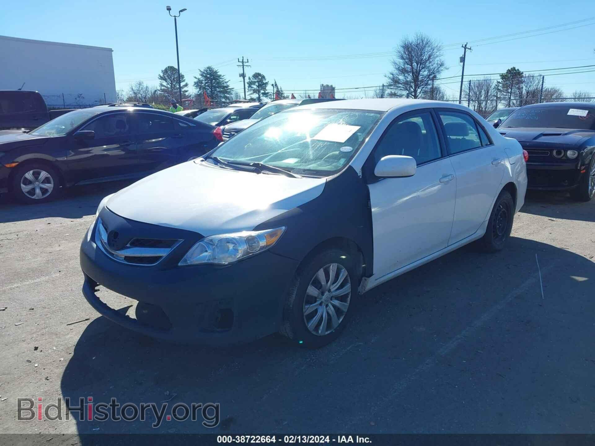 2013 TOYOTA COROLLA - VIN: 5YFBU4EE6DP148089 - Фото 2