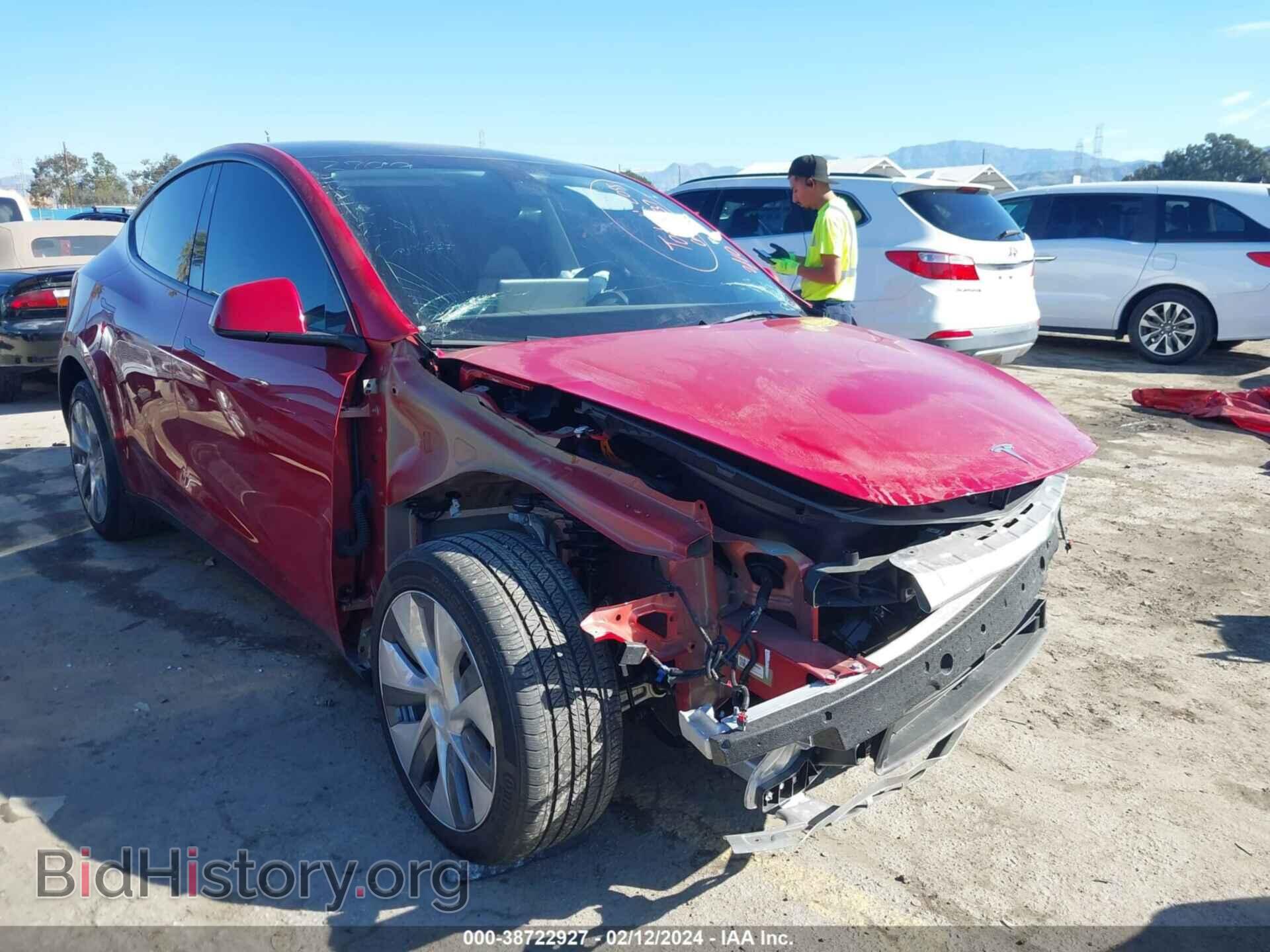 Фотография 7SAYGDEE5PA107907 - TESLA MODEL Y 2023