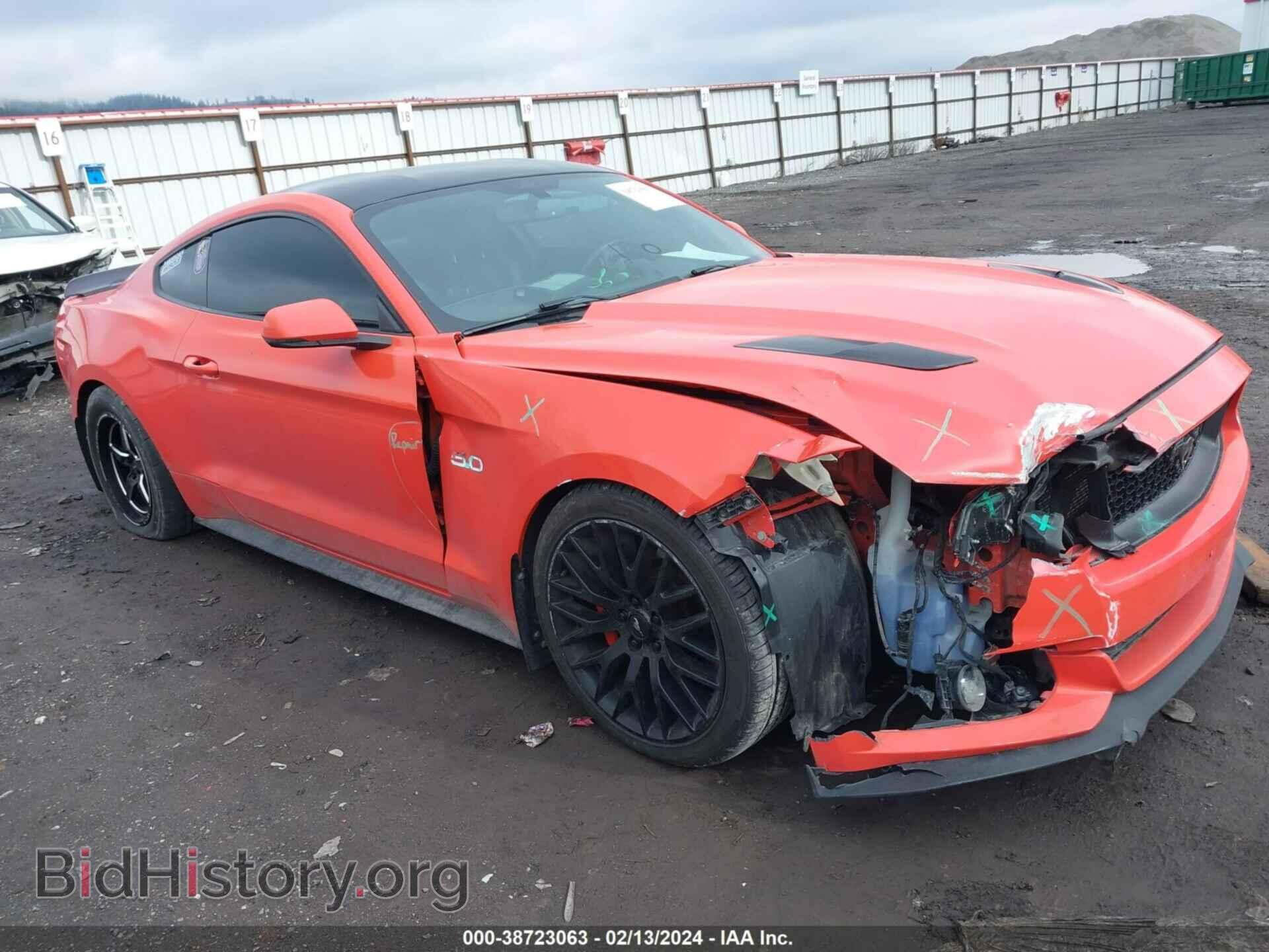 Фотография 1FA6P8CF4G5297121 - FORD MUSTANG 2016