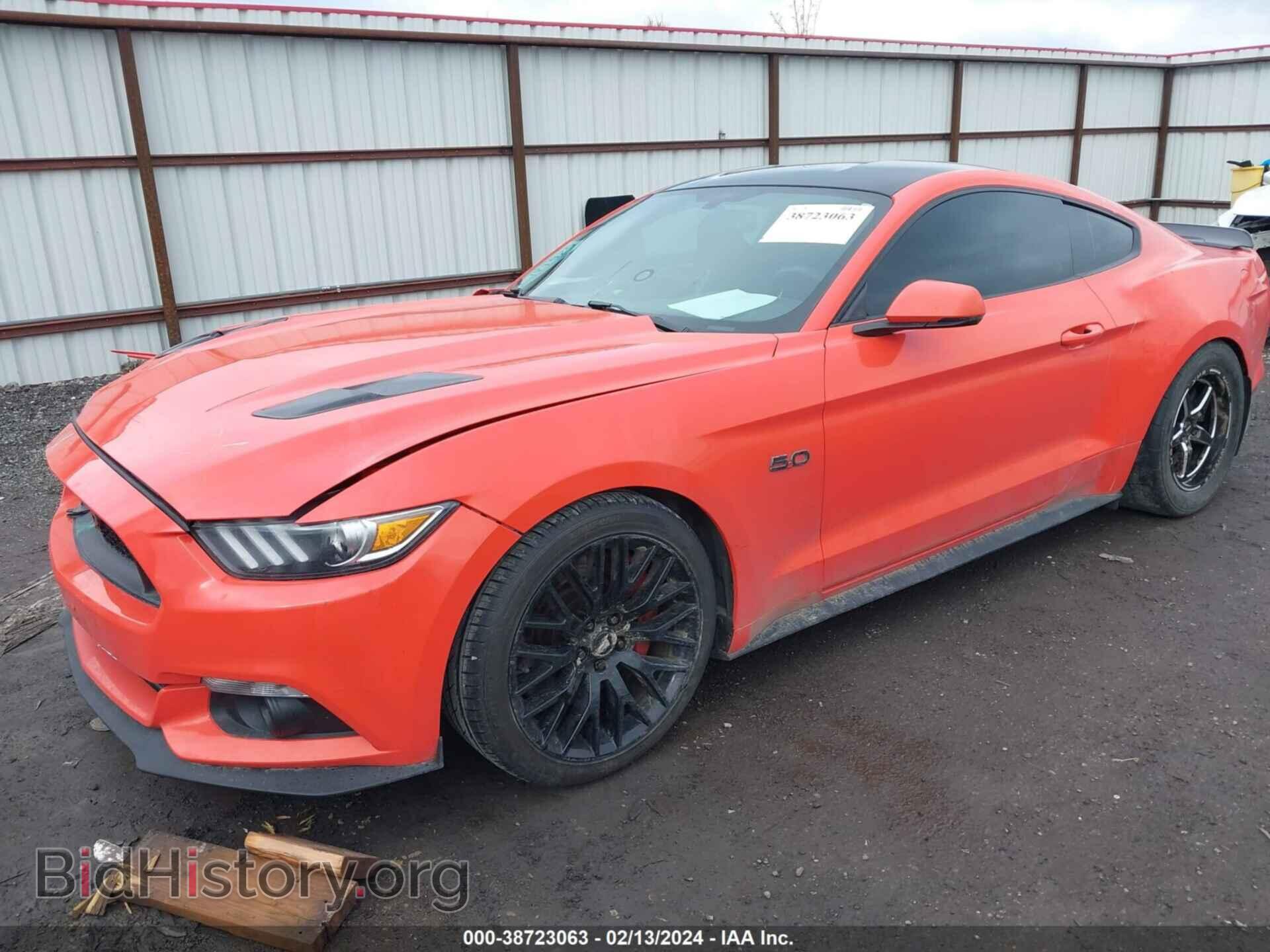 2016 FORD MUSTANG - VIN: 1FA6P8CF4G5297121 - Фото 2