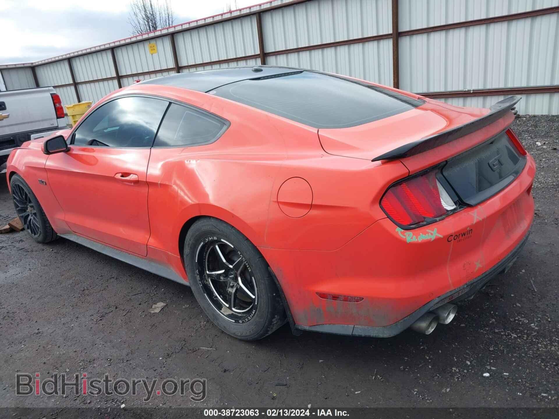 2016 FORD MUSTANG - VIN: 1FA6P8CF4G5297121 - Фото 3