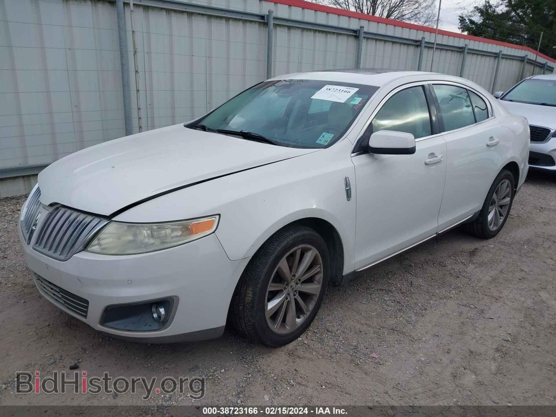 2009 LINCOLN MKS - VIN: 1LNHM93R99G612865 - Фото 2