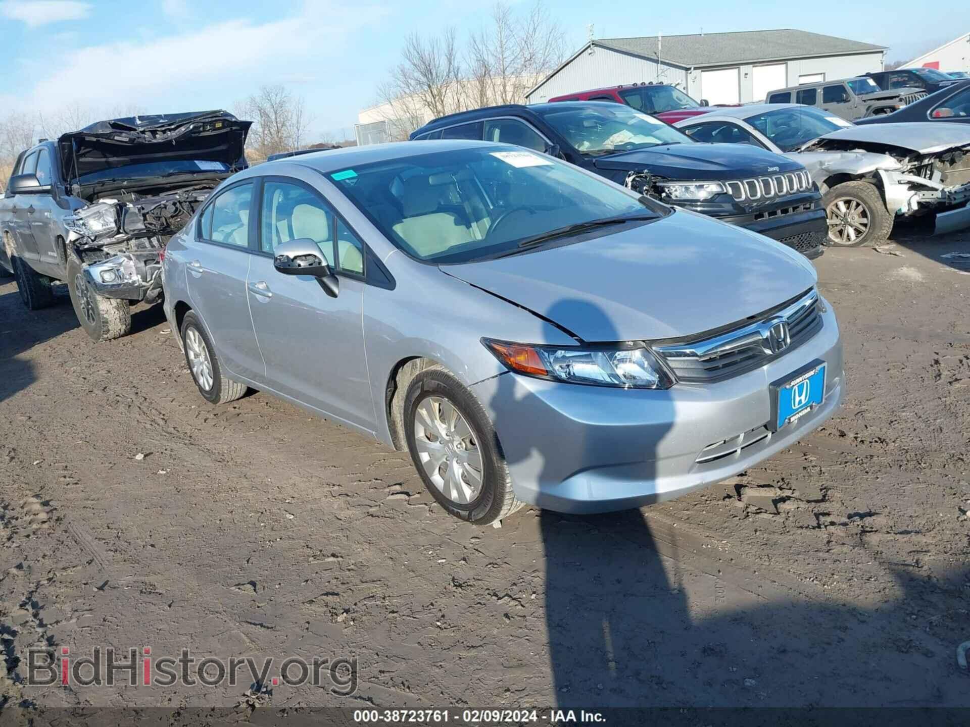 Photo 19XFB2F52CE000452 - HONDA CIVIC 2012
