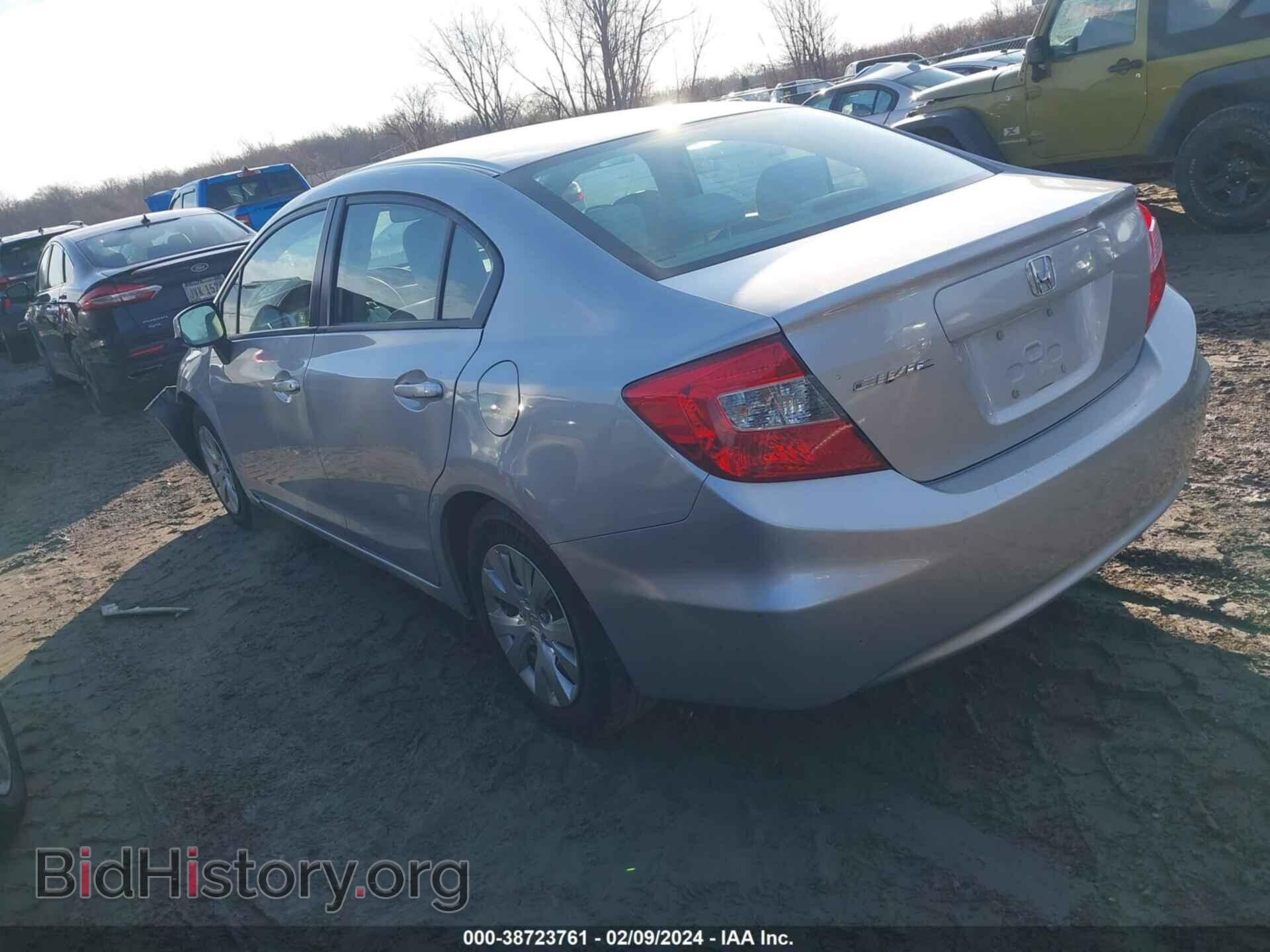2012 HONDA CIVIC - VIN: 19XFB2F52CE000452 - Photo 3