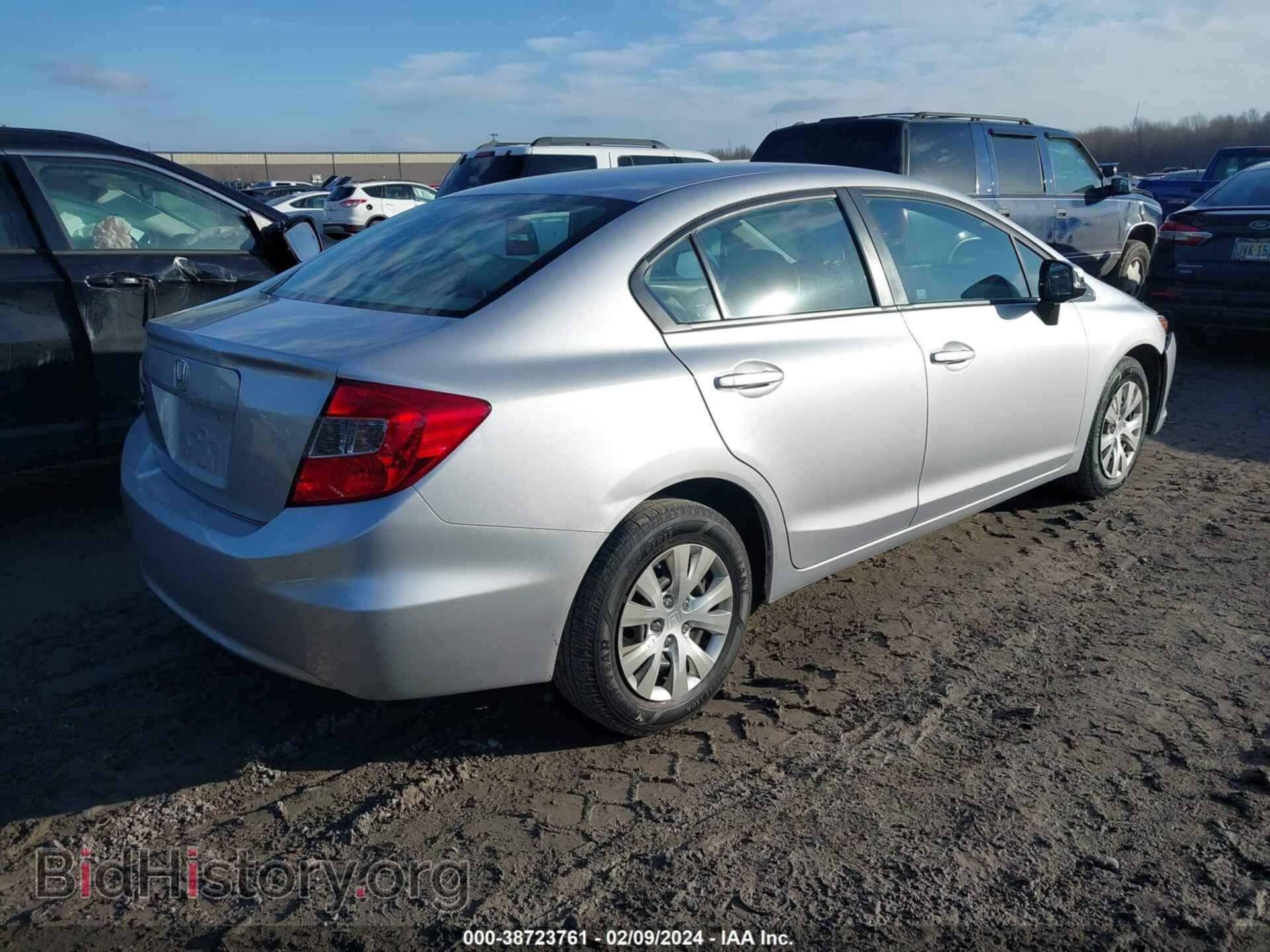 2012 HONDA CIVIC - VIN: 19XFB2F52CE000452 - Photo 4