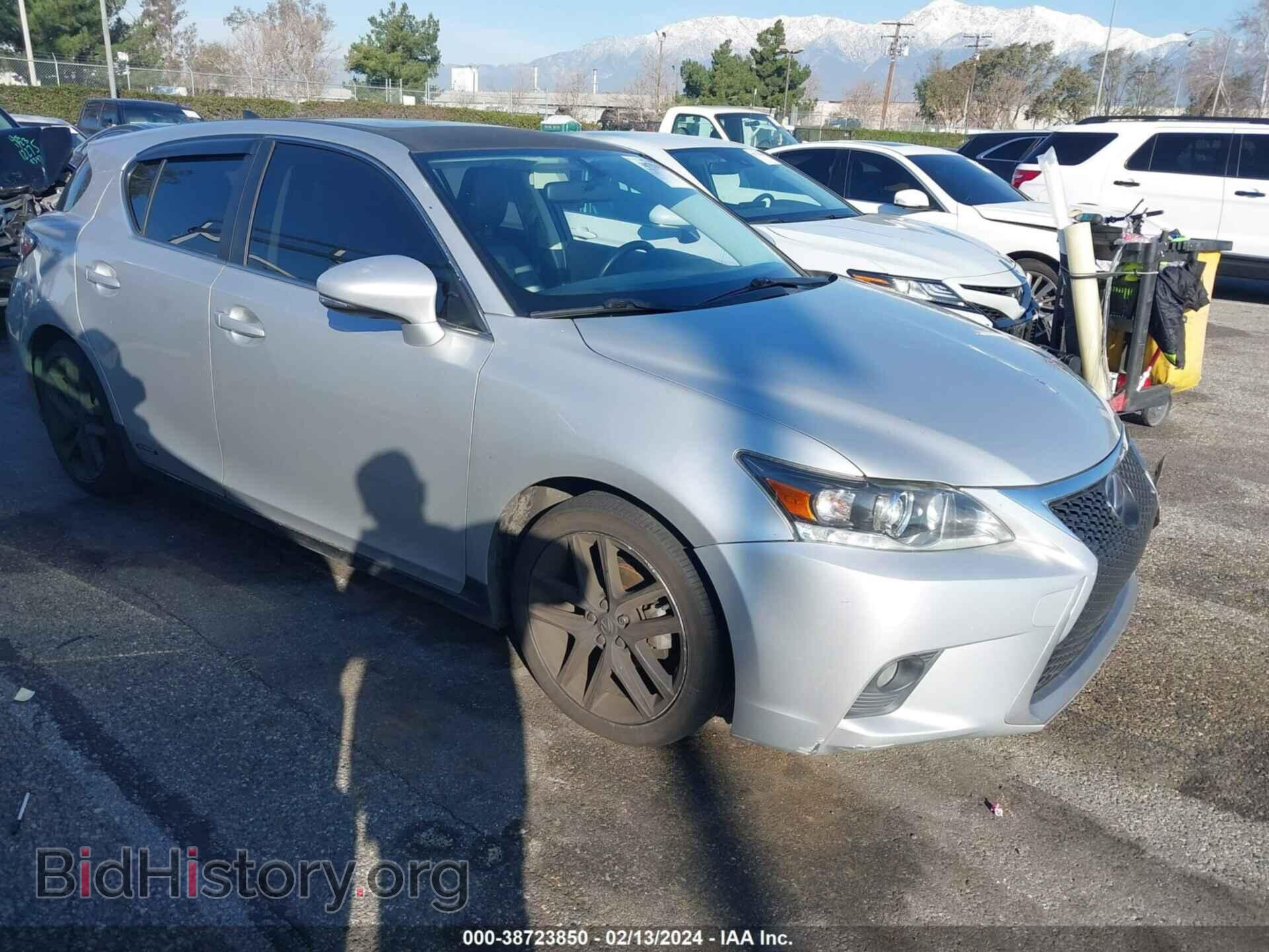 Фотография JTHKD5BH4E2204050 - LEXUS CT 200H 2014